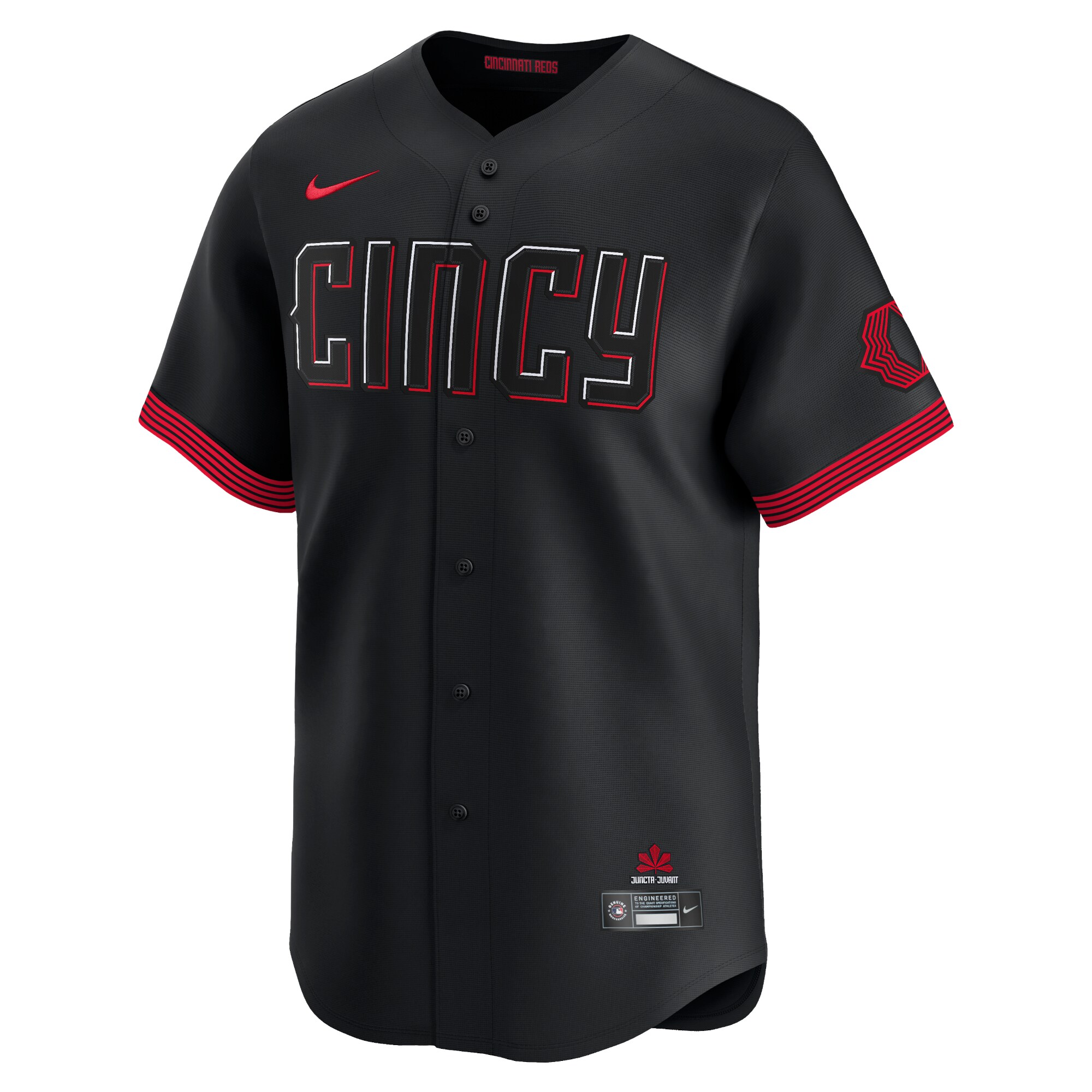 Barry Larkin Cincinnati Reds City Connect Limited Player Jersey - Black cheap jerseys for sale - CheapJerseys.Shop