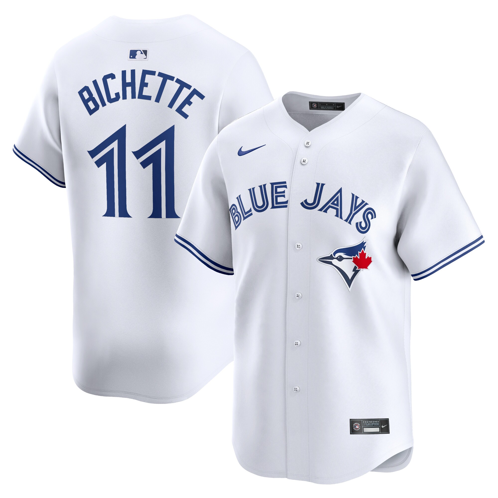 Bo Bichette Toronto Blue Jays Home Limited Player Jersey - White cheap jerseys for sale - CheapJerseys.Shop