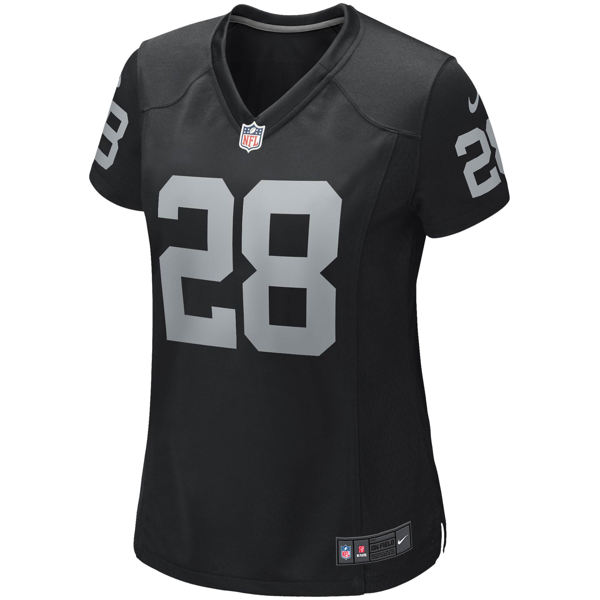 Josh Jacobs Las Vegas Raiders Women's Game Player Jersey - Black cheap jerseys for sale - CheapJerseys.Shop