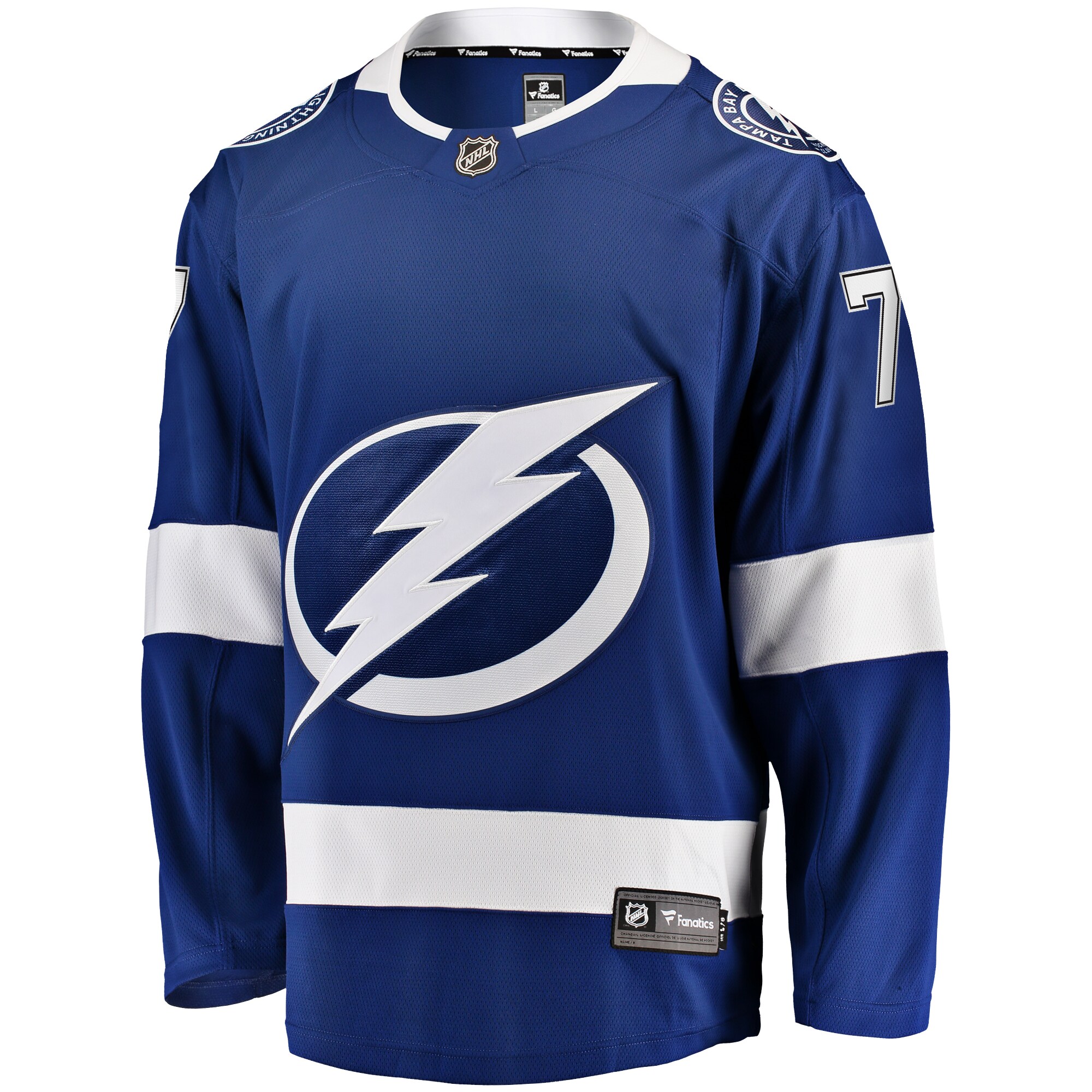 Victor Hedman Tampa Bay Lightning Fanatics Home Premier Breakaway Player Jersey - Blue cheap jerseys for sale - CheapJerseys.Shop