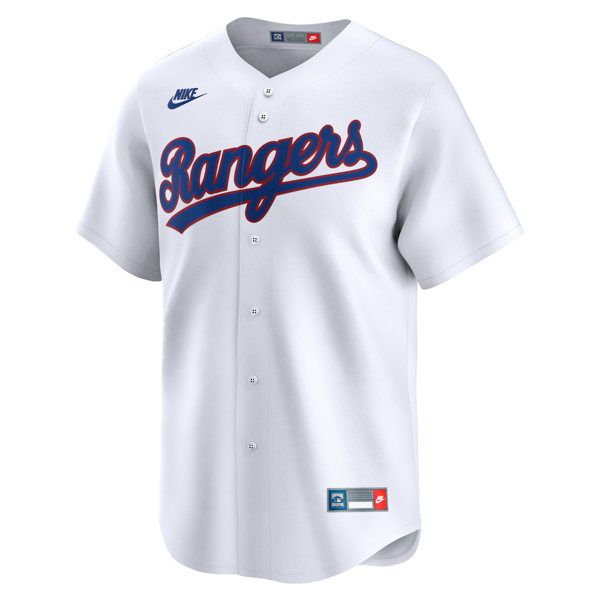 Texas Rangers Cooperstown Collection Limited Jersey - White cheap jerseys for sale - CheapJerseys.Shop