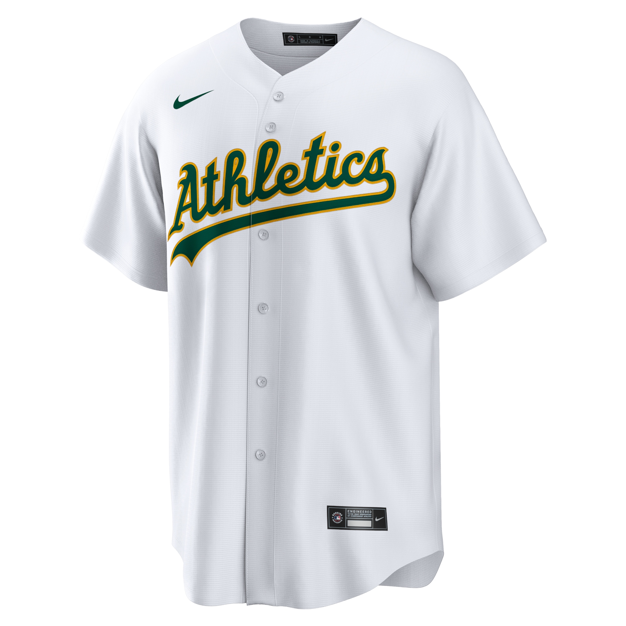 Seth Brown Oakland Athletics Home Replica Jersey - White cheap jerseys for sale - CheapJerseys.Shop