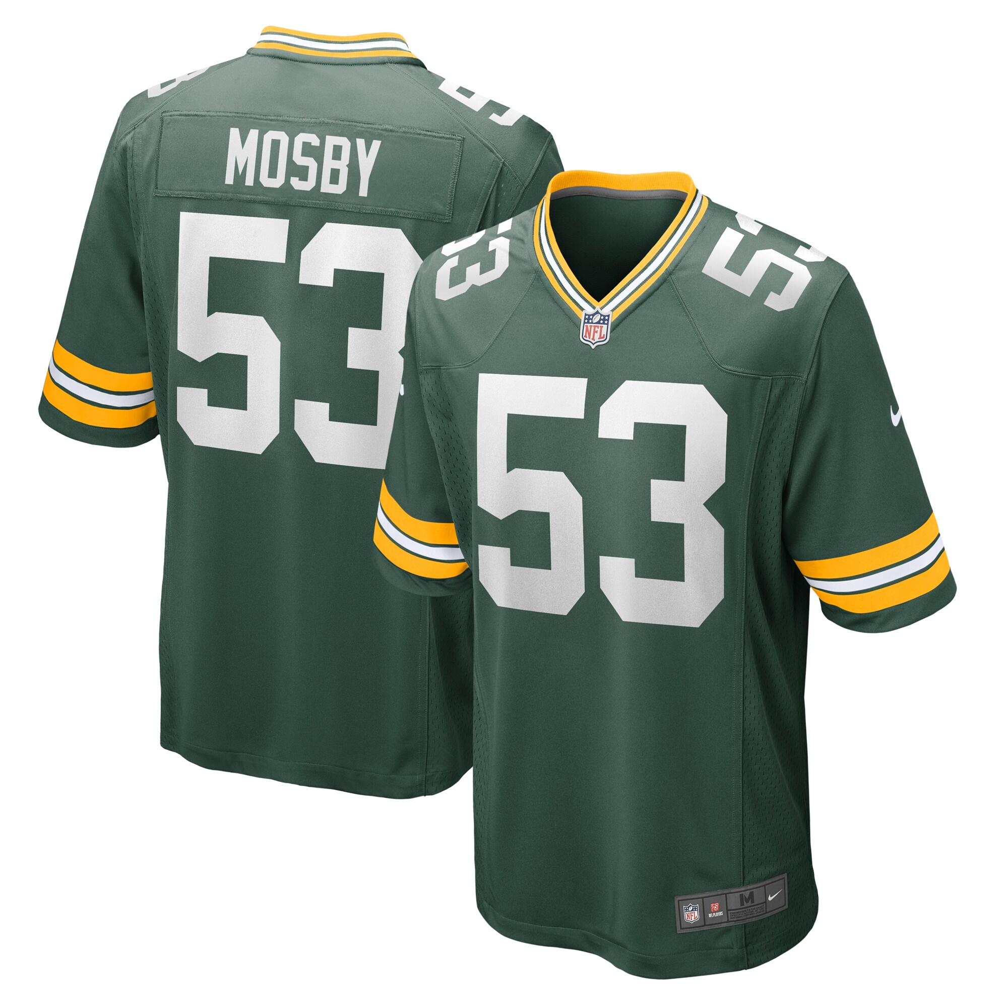 Arron Mosby Green Bay Packers Team Game Jersey - Green cheap jerseys for sale - CheapJerseys.Shop