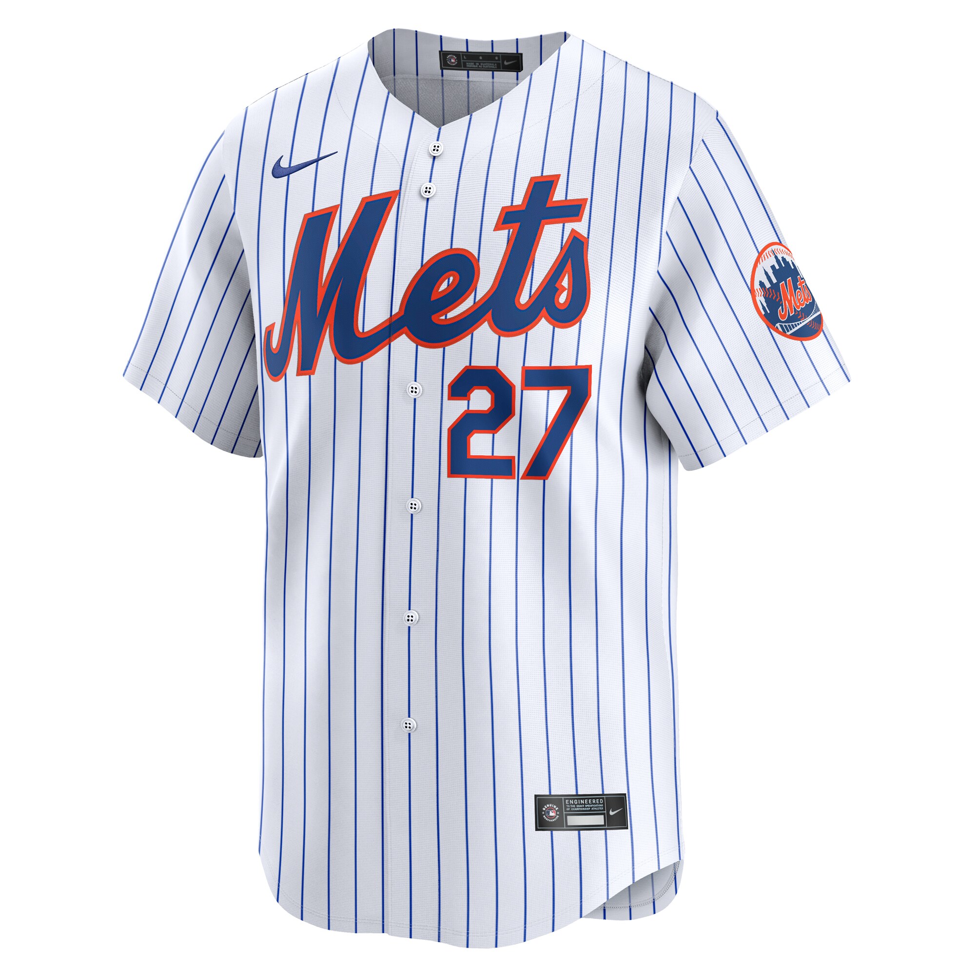Mark Vientos New York Mets Home Limited Player Jersey - White cheap jerseys for sale - CheapJerseys.Shop