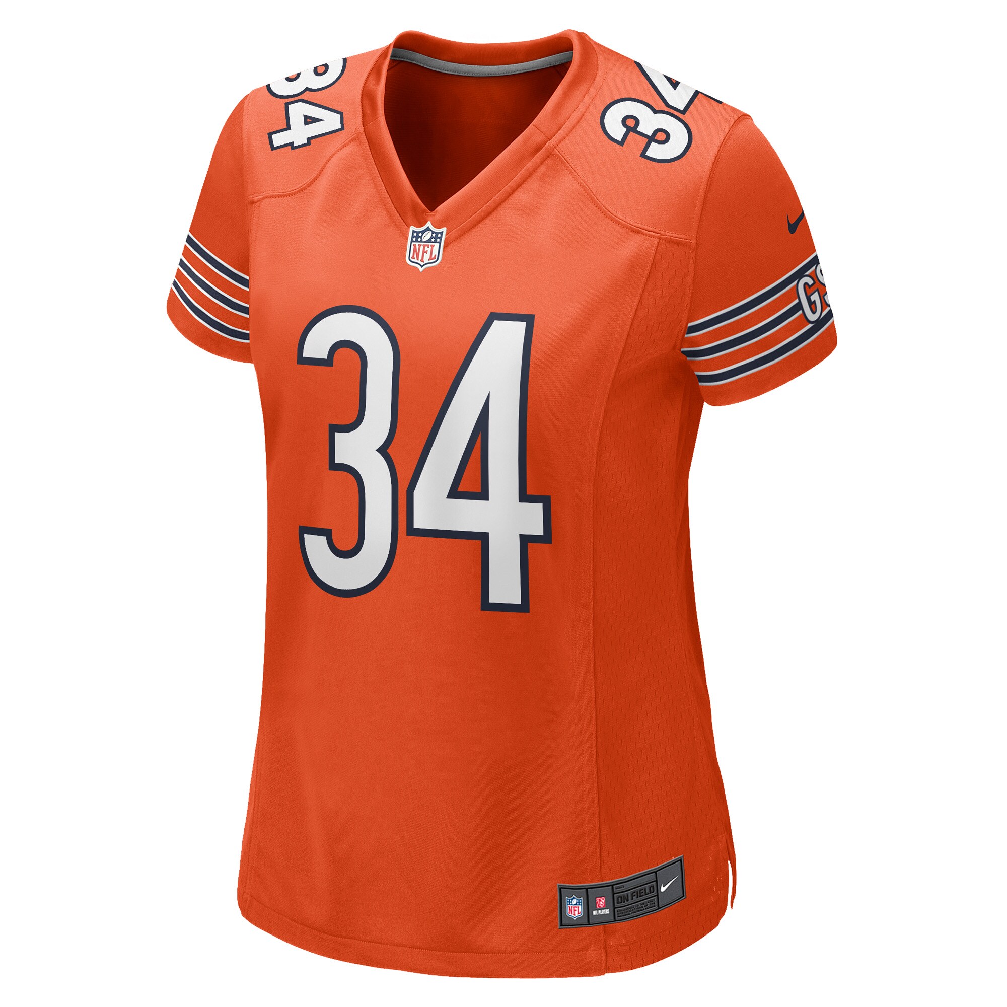 Walter Payton Chicago Bears Women's Retired Player Jersey - Orange cheap jerseys for sale - CheapJerseys.Shop