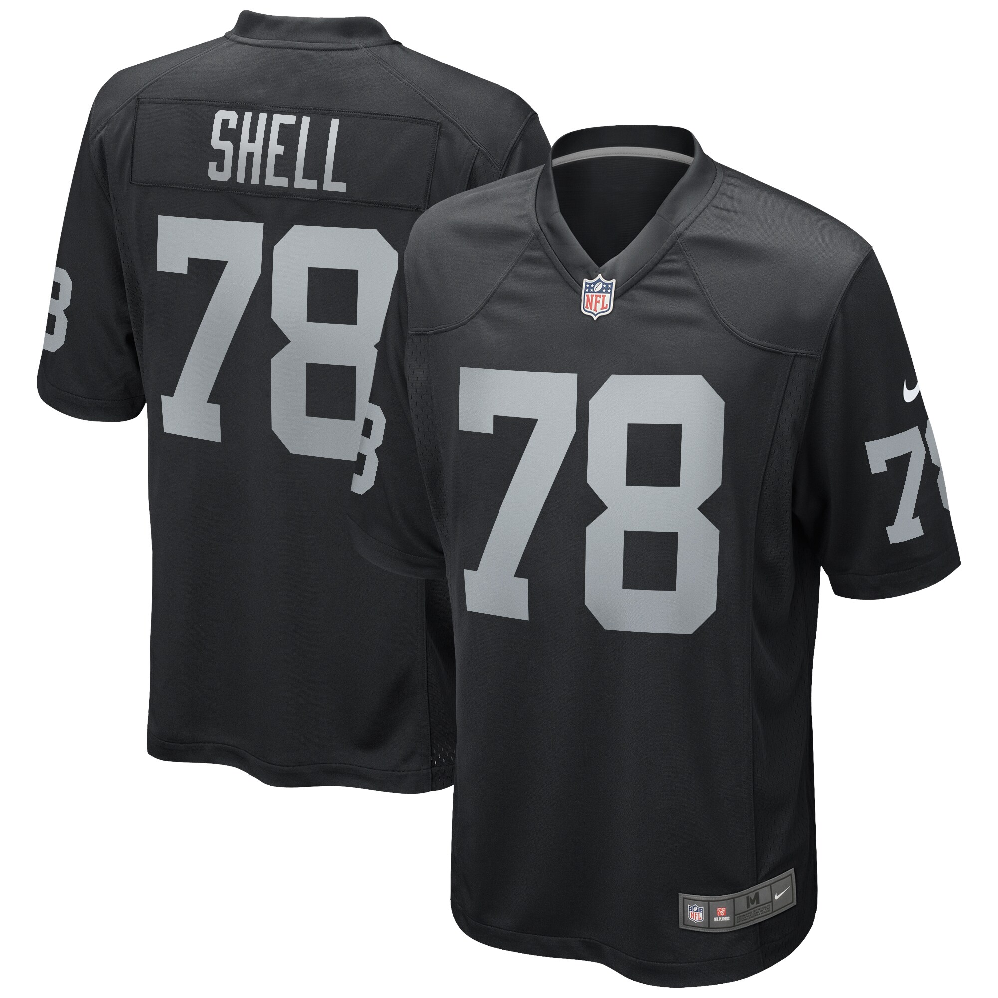 Art Shell Las Vegas Raiders Game Retired Player Jersey - Black cheap jerseys for sale - CheapJerseys.Shop