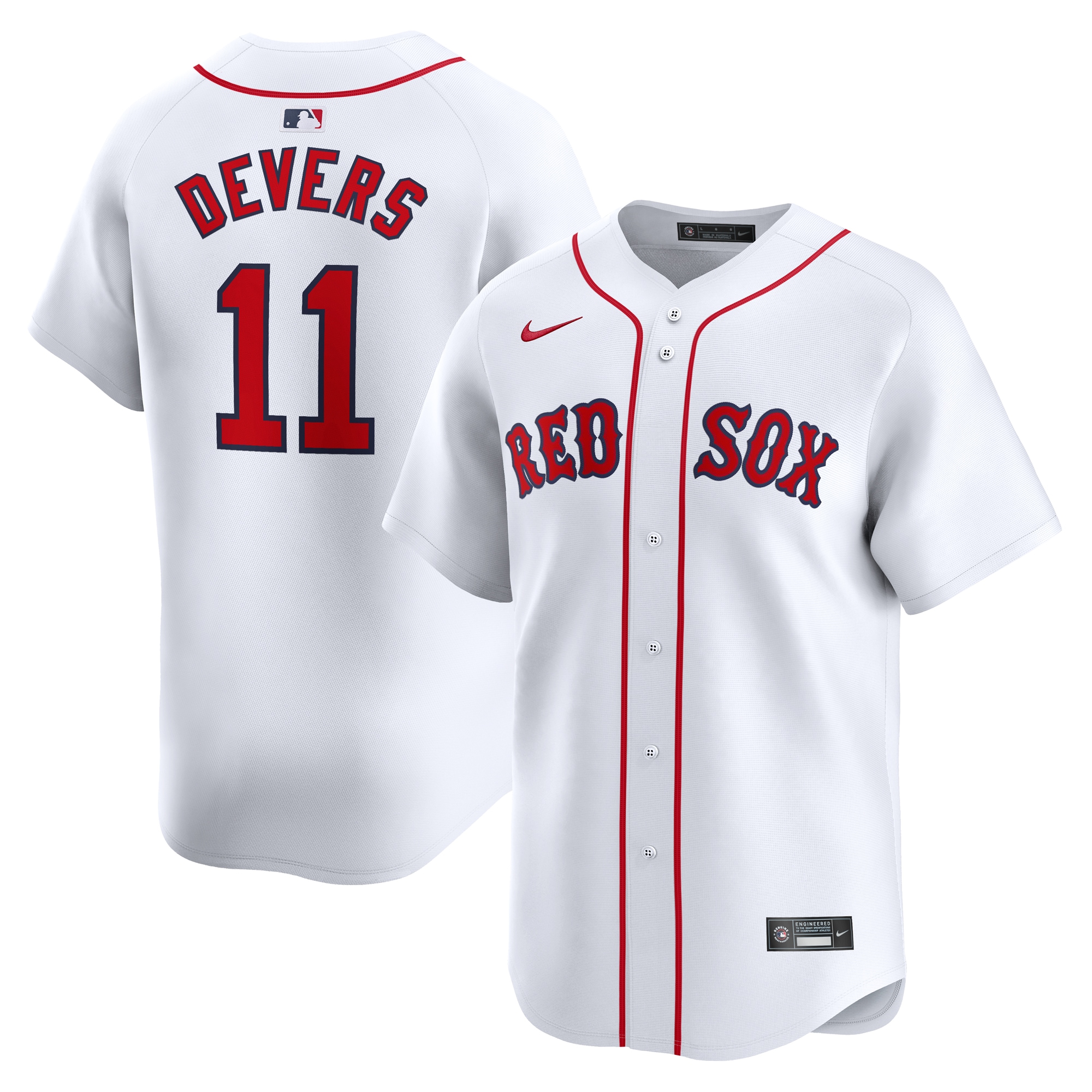 Rafael Devers Boston Red Sox Home Limited Player Jersey - White cheap jerseys for sale - CheapJerseys.Shop
