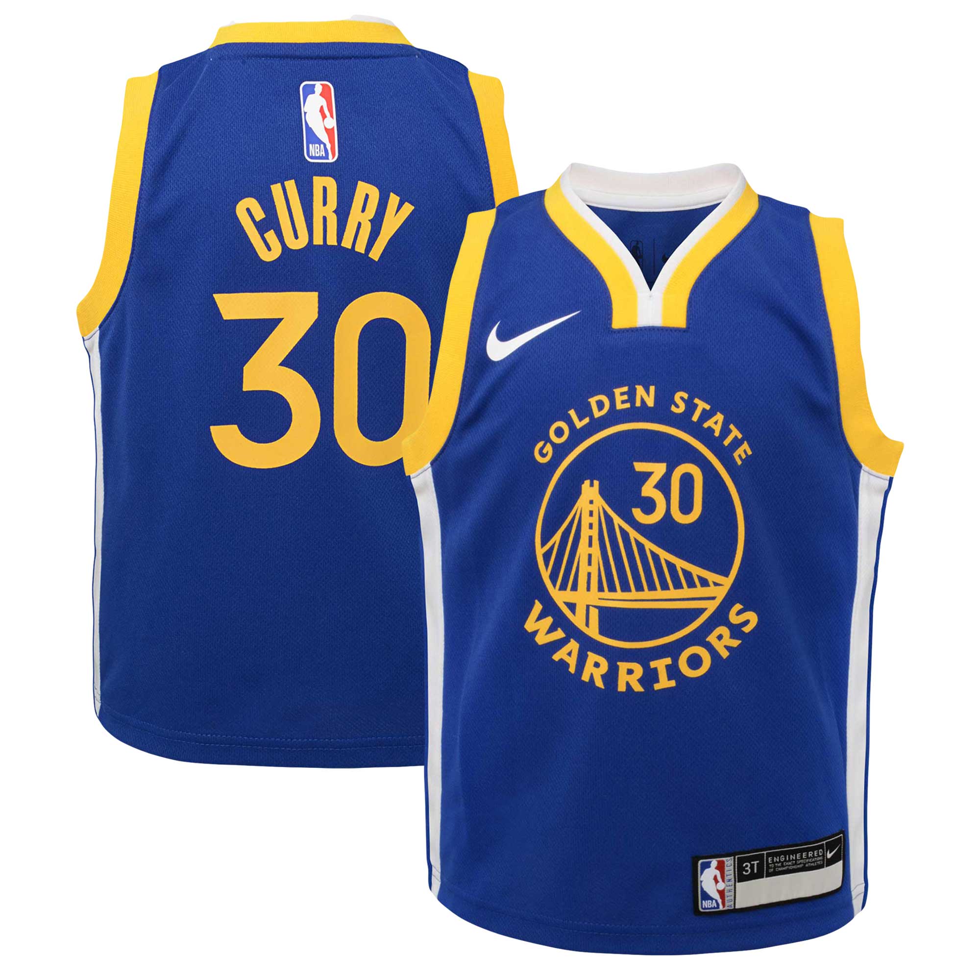 Stephen Curry Golden State Warriors Toddler Swingman Player Jersey - Icon Edition - Royal cheap jerseys for sale - CheapJerseys.Shop