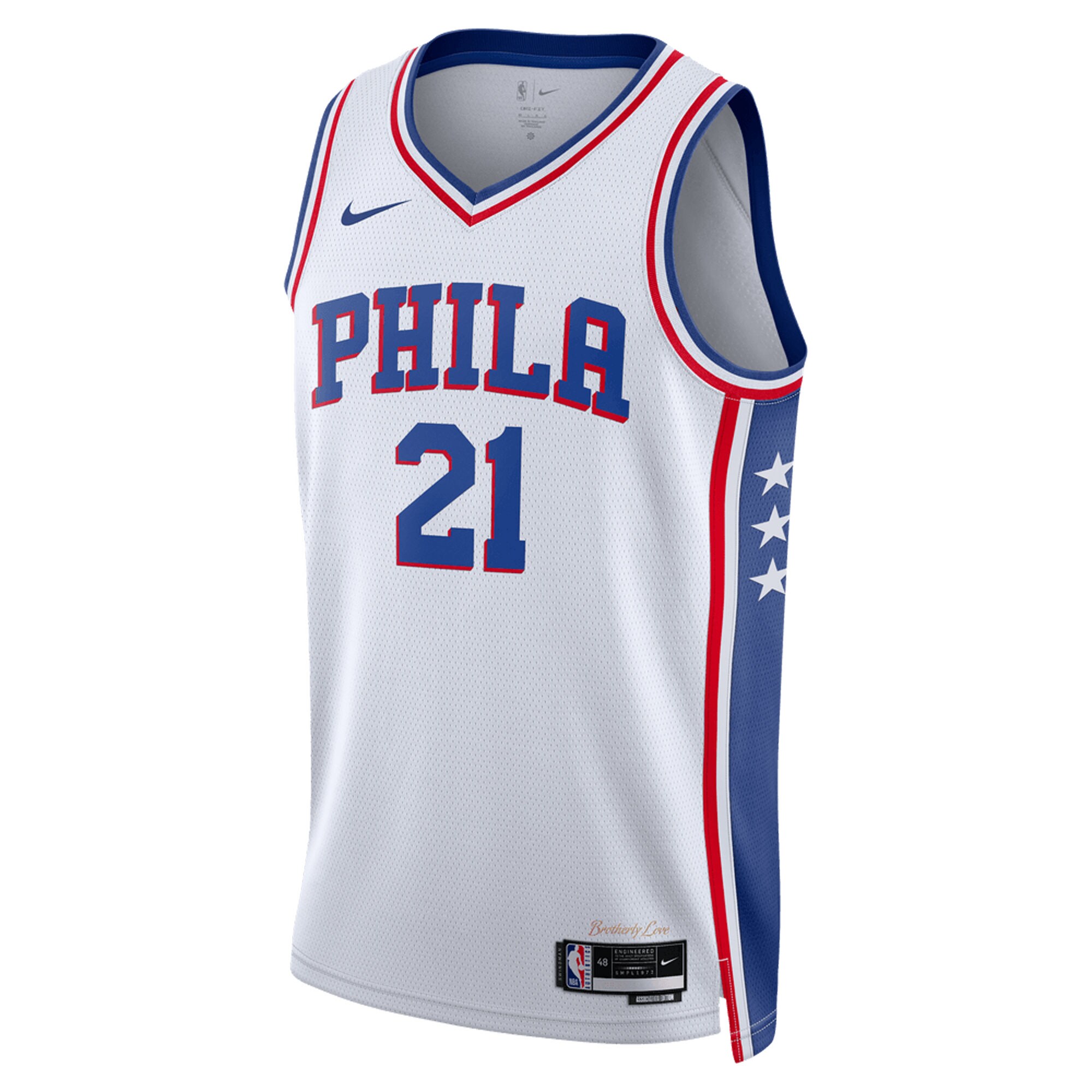 Joel Embiid Philadelphia 76ers Unisex Swingman Jersey - Association Edition - White cheap jerseys for sale - CheapJerseys.Shop