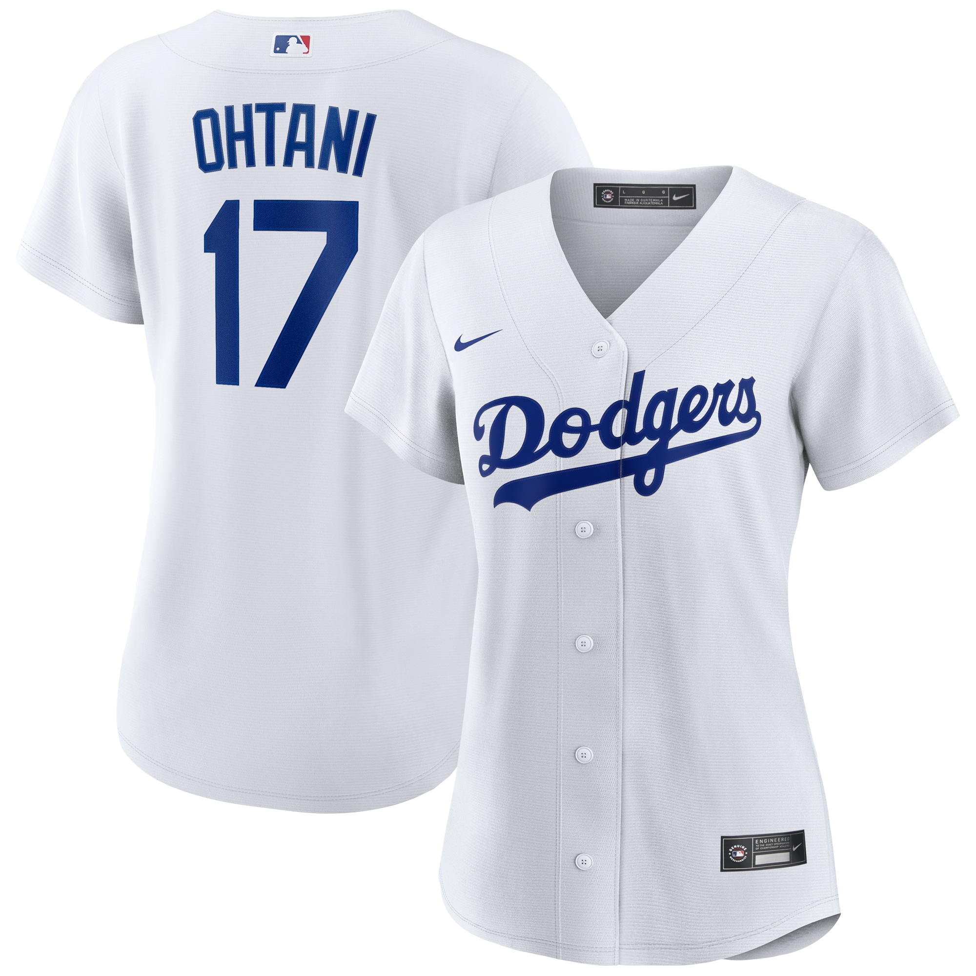 Shohei Ohtani Los Angeles Dodgers Women's Home Replica Player Jersey - White cheap jerseys for sale - CheapJerseys.Shop