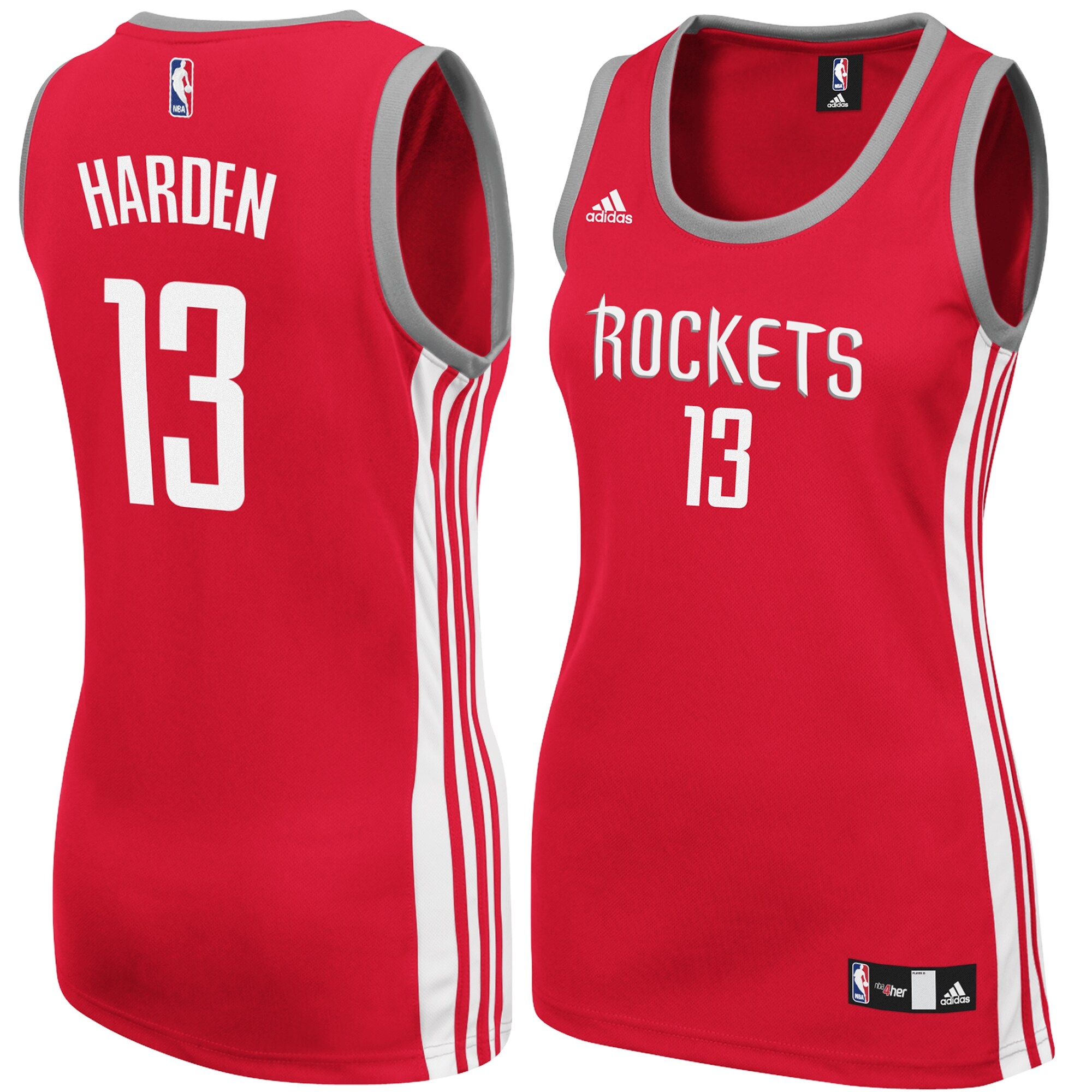 James Harden Houston Rockets Women's Replica Jersey - Red cheap jerseys for sale - CheapJerseys.Shop