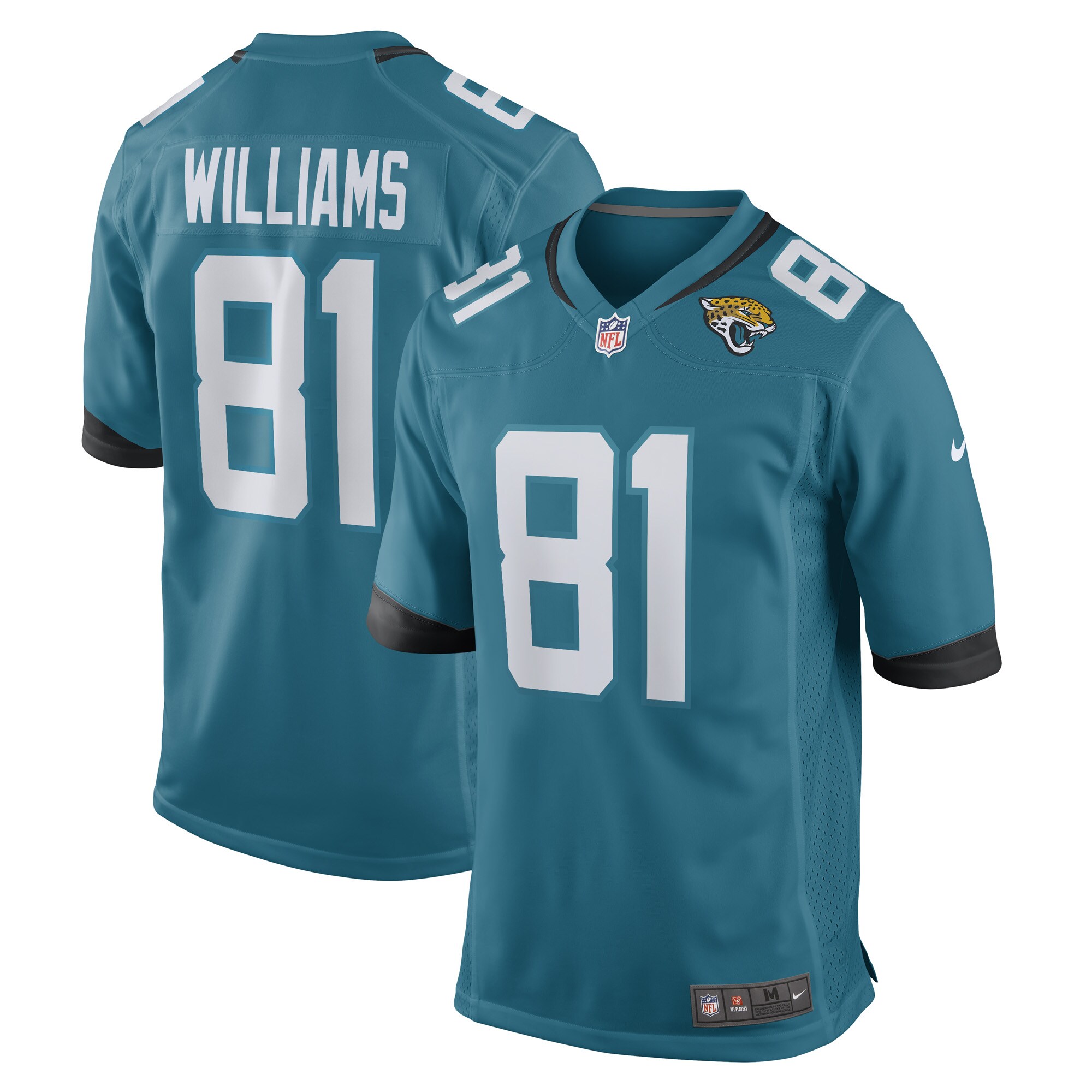 Seth Williams Jacksonville Jaguars Game Player Jersey - Teal cheap jerseys for sale - CheapJerseys.Shop