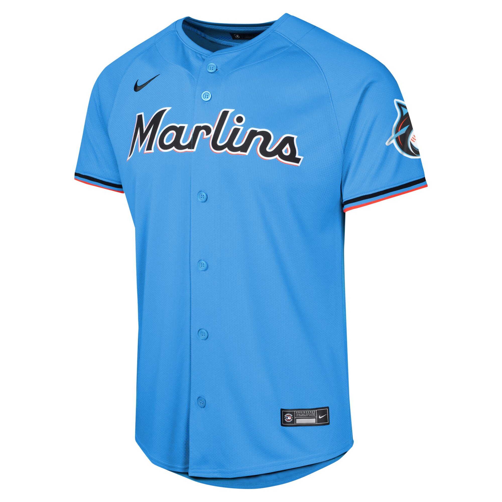 Miami Marlins Youth Alternate Limited Jersey - Blue cheap jerseys for sale - CheapJerseys.Shop