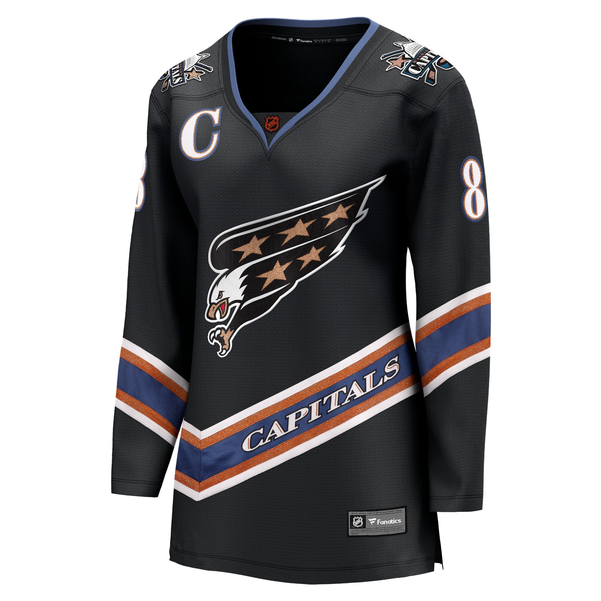 Alexander Ovechkin Washington Capitals Fanatics Women's Special Edition 2.0 Breakaway Player Jersey - Black cheap jerseys for sale - CheapJerseys.Shop