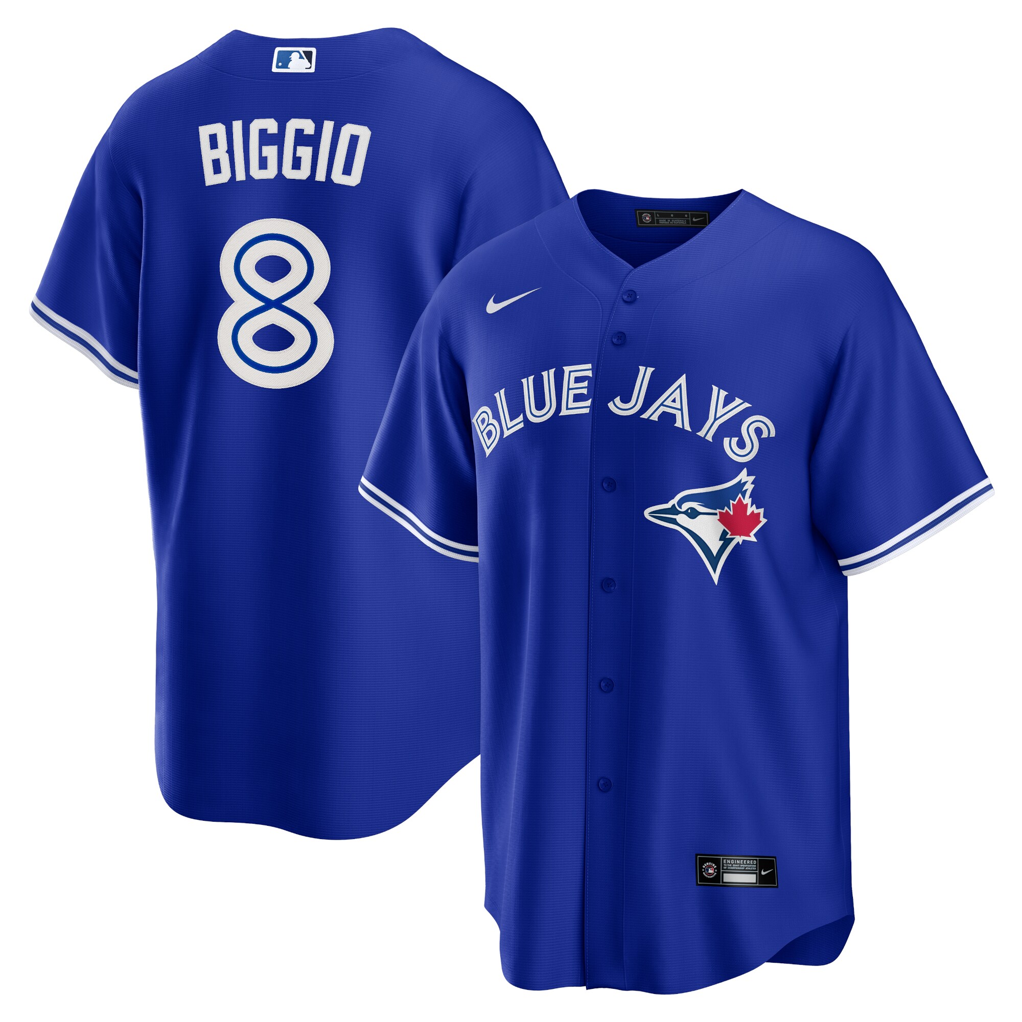 Cavan Biggio Toronto Blue Jays Replica Player Name Jersey - Royal cheap jerseys for sale - CheapJerseys.Shop