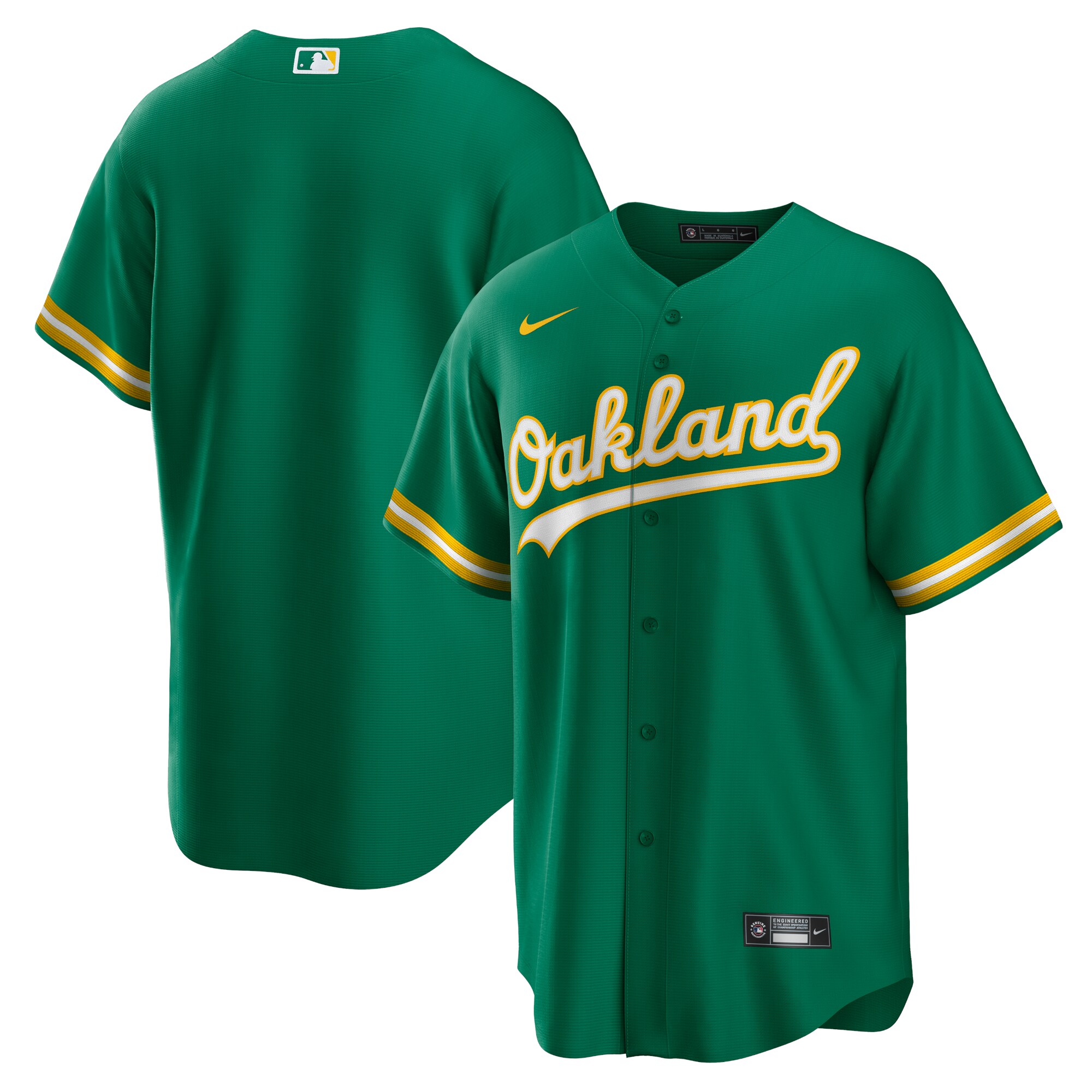 Oakland Athletics Alternate Replica Team Jersey - Green cheap jerseys for sale - CheapJerseys.Shop