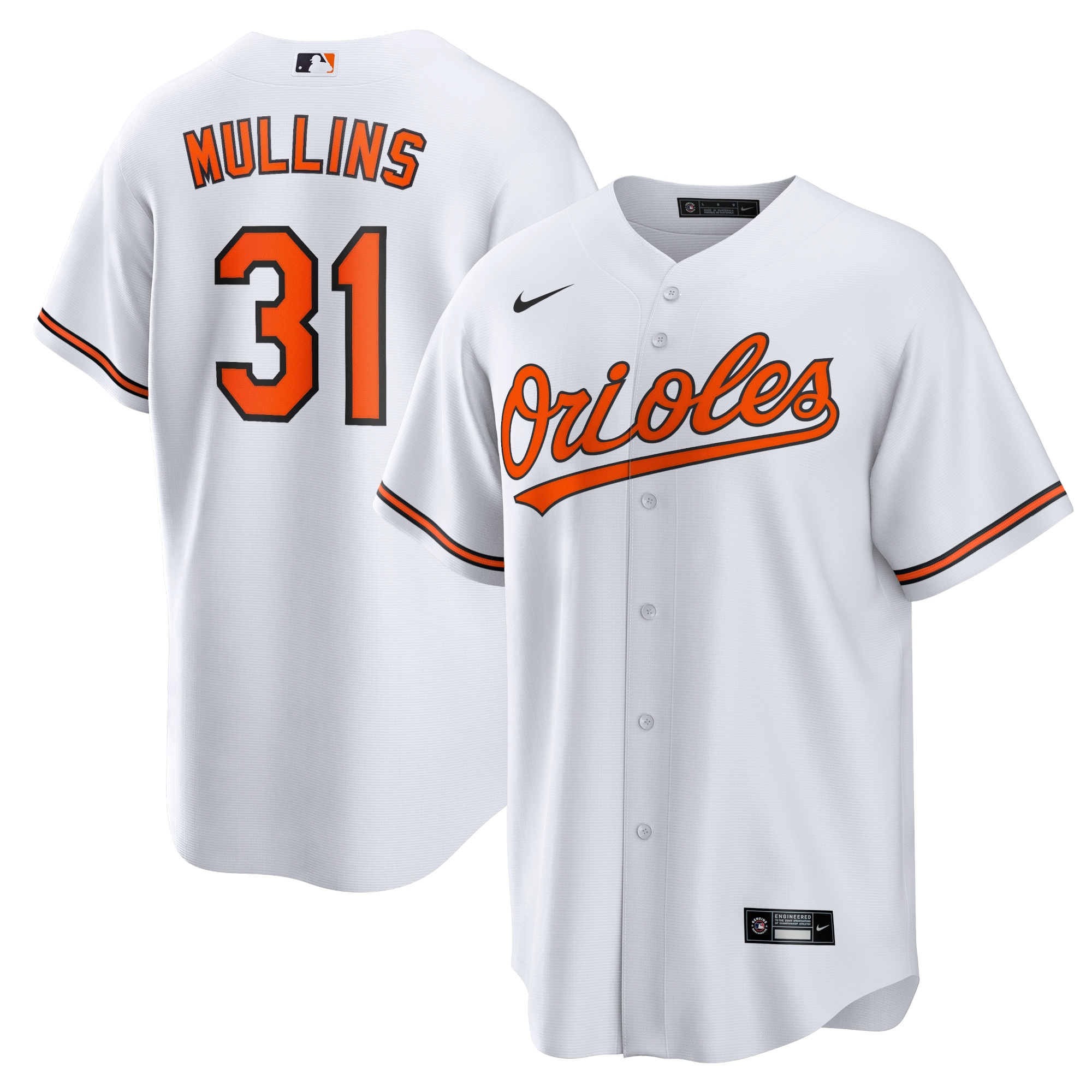 Cedric Mullins Baltimore Orioles Replica Player Jersey - White cheap jerseys for sale - CheapJerseys.Shop