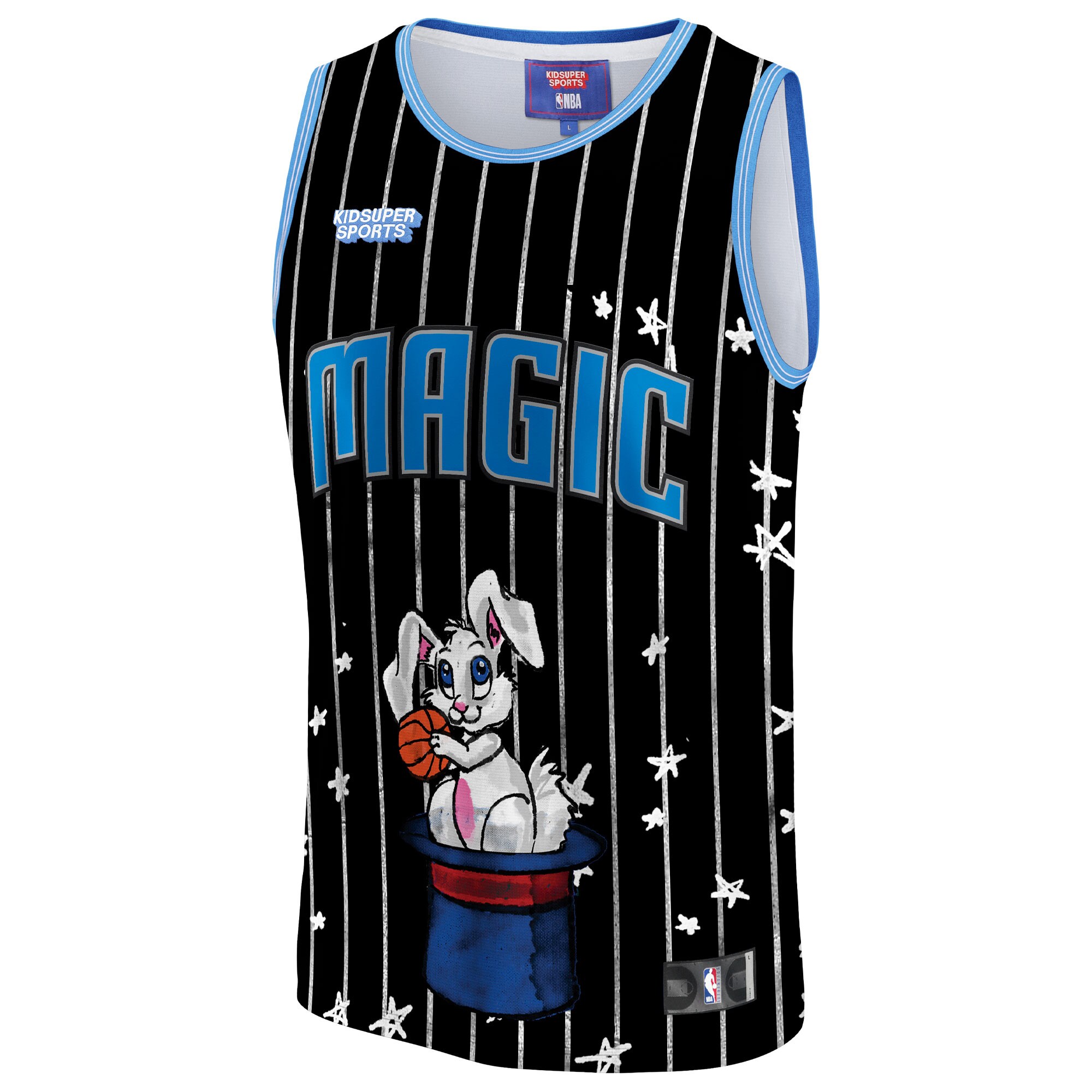 Orlando Magic & KidSuper Studios by Fanatics Unisex Hometown Jersey - Black cheap jerseys for sale - CheapJerseys.Shop