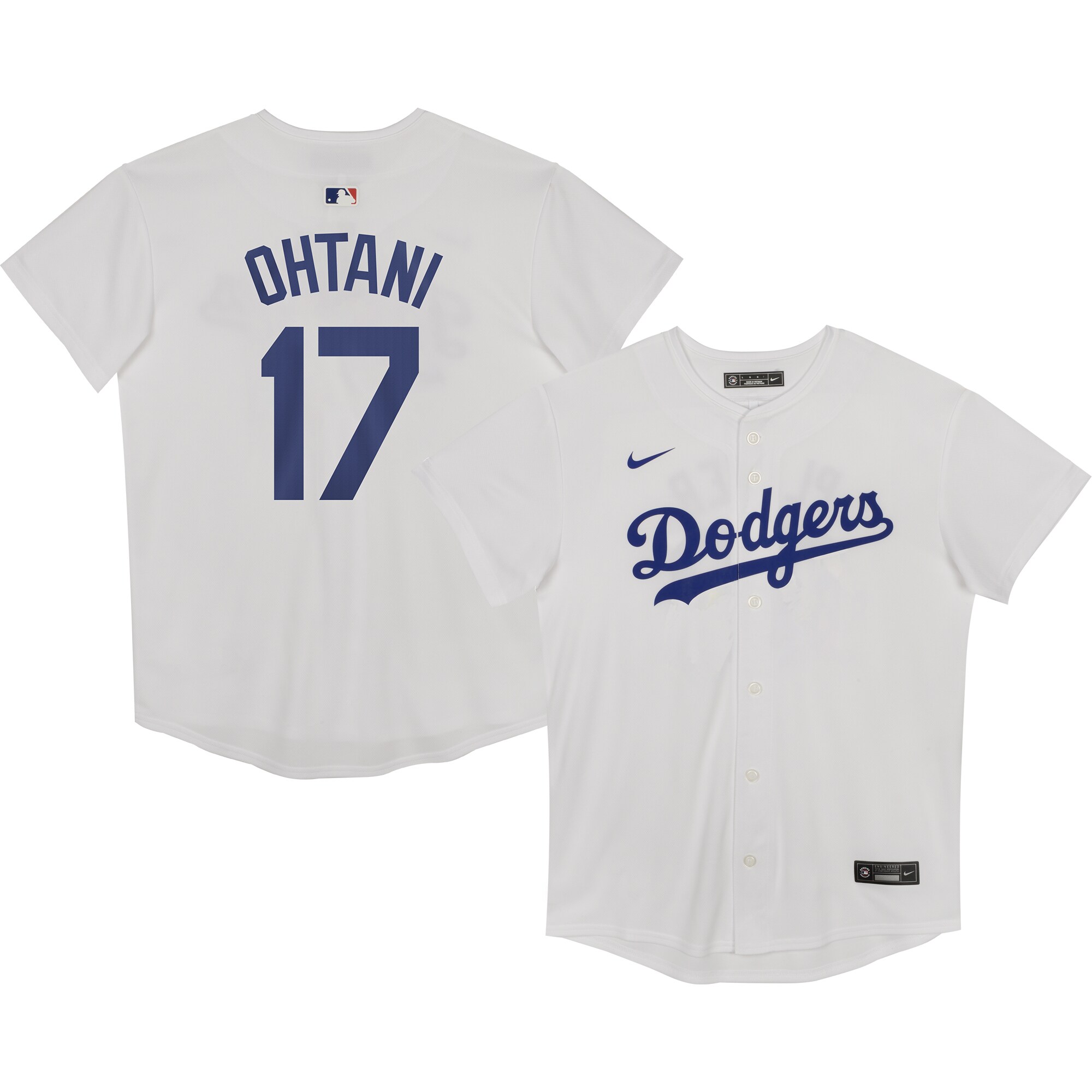 Shohei Ohtani Los Angeles Dodgers Preschool Home Game Player Jersey - White cheap jerseys for sale - CheapJerseys.Shop