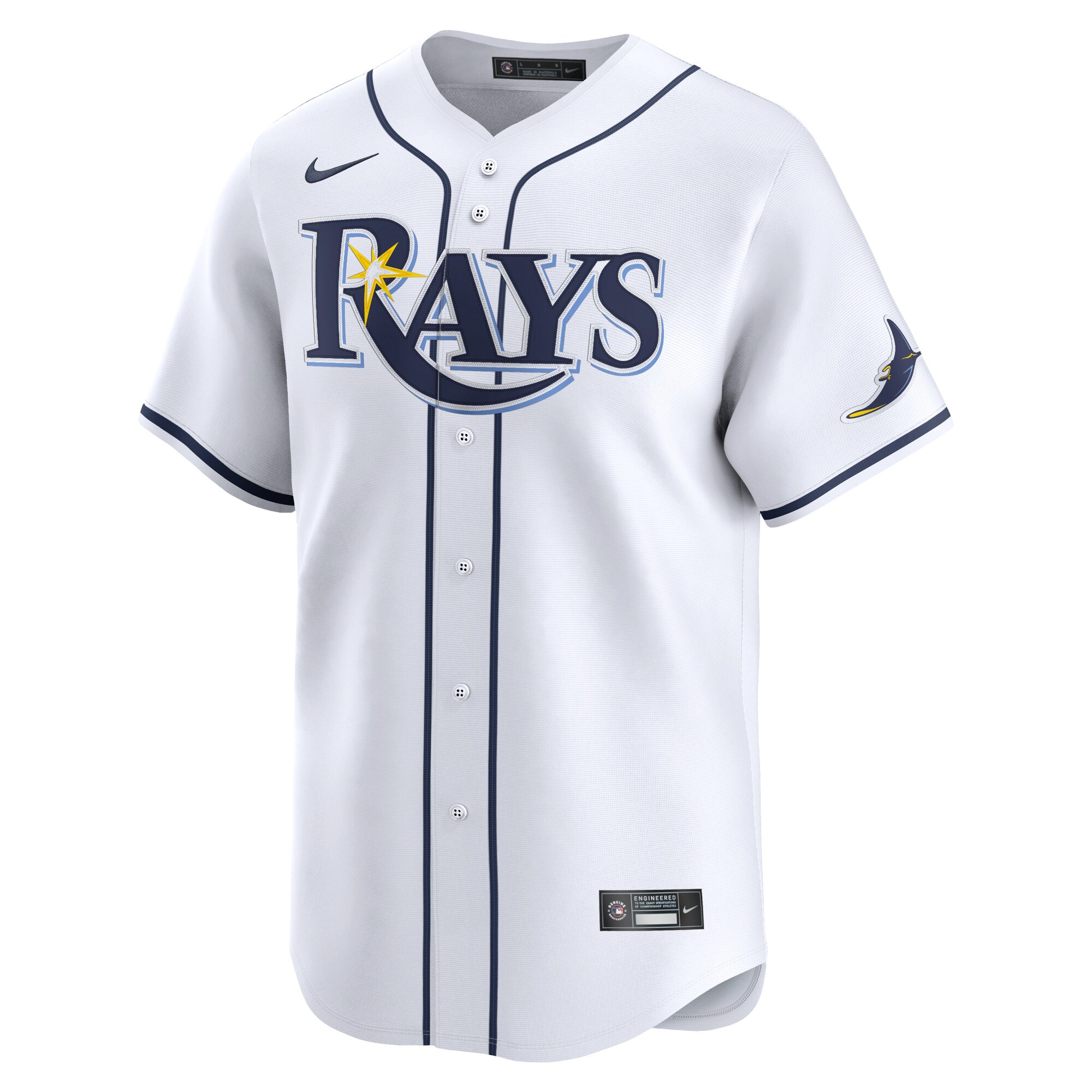 Randy Arozarena Tampa Bay Rays Home Limited Player Jersey - White cheap jerseys for sale - CheapJerseys.Shop