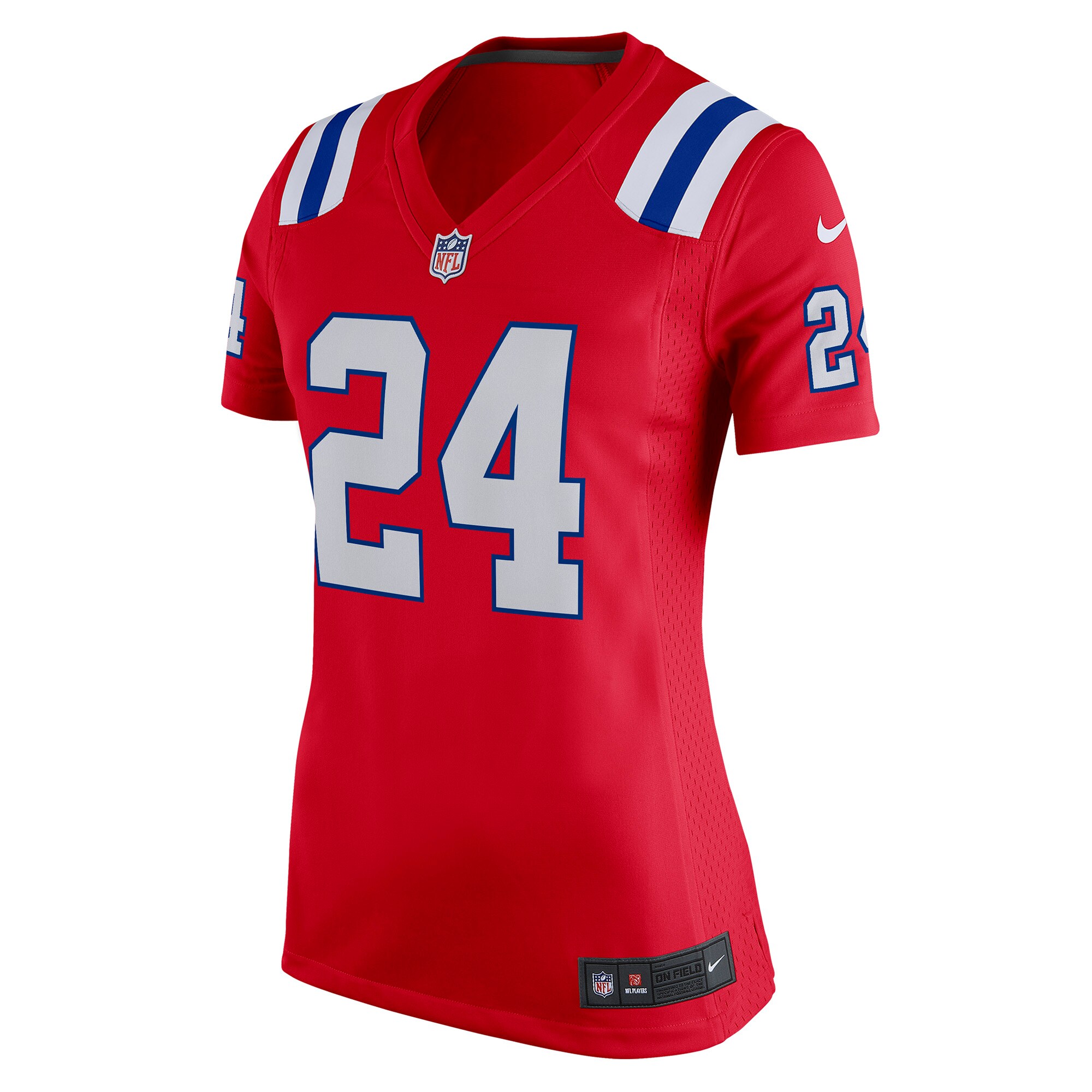 Ty Law New England Patriots Women's Retired Game Jersey - Red cheap jerseys for sale - CheapJerseys.Shop