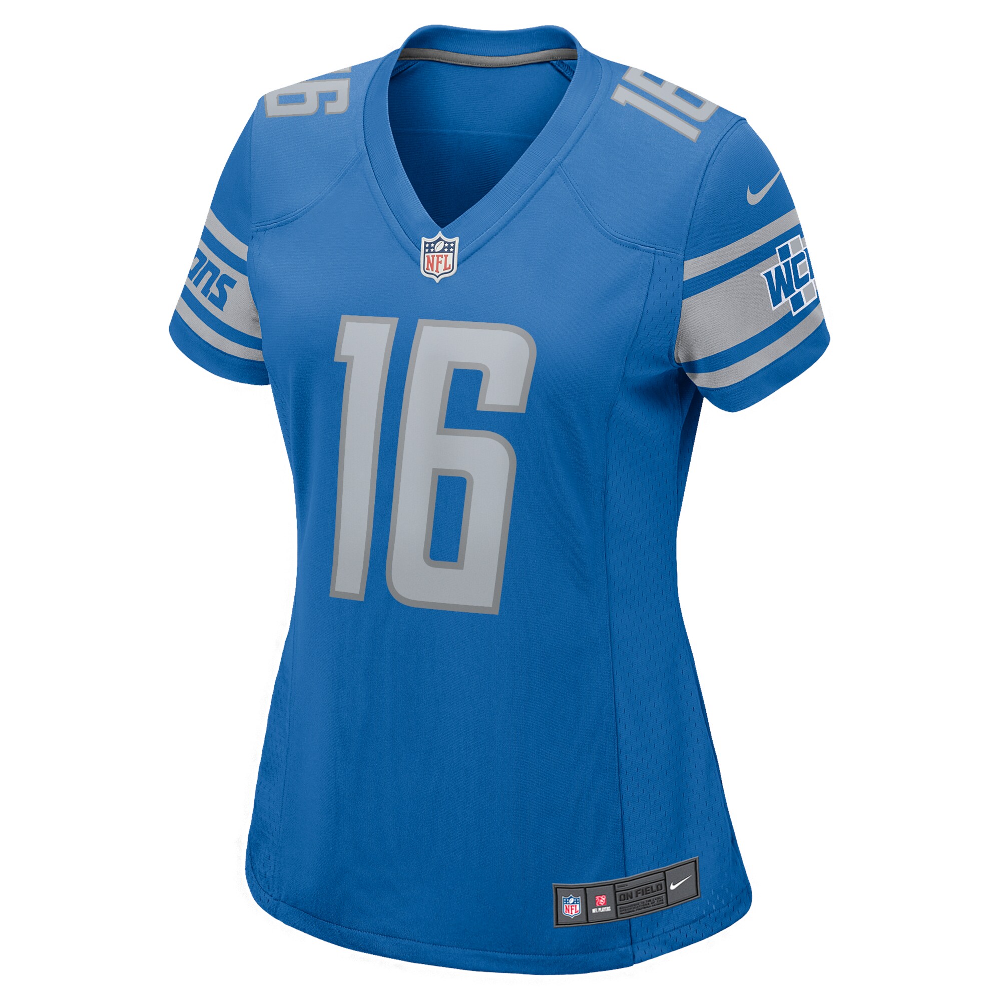 Jared Goff Detroit Lions Women's Player Game Jersey - Blue cheap jerseys for sale - CheapJerseys.Shop