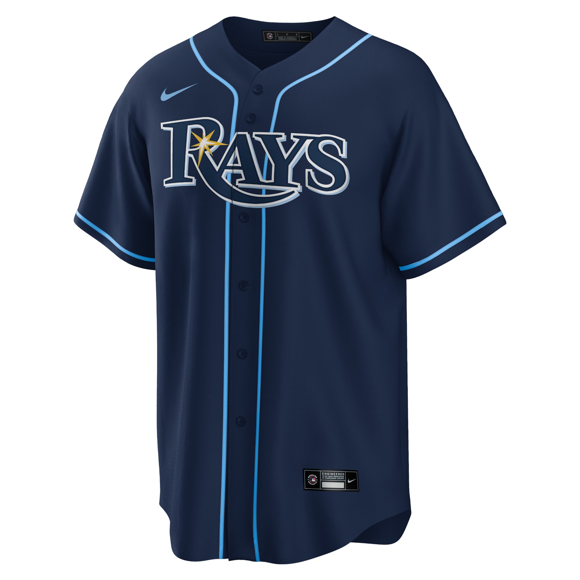 Randy Arozarena Tampa Bay Rays Alternate Replica Player Jersey - Navy cheap jerseys for sale - CheapJerseys.Shop