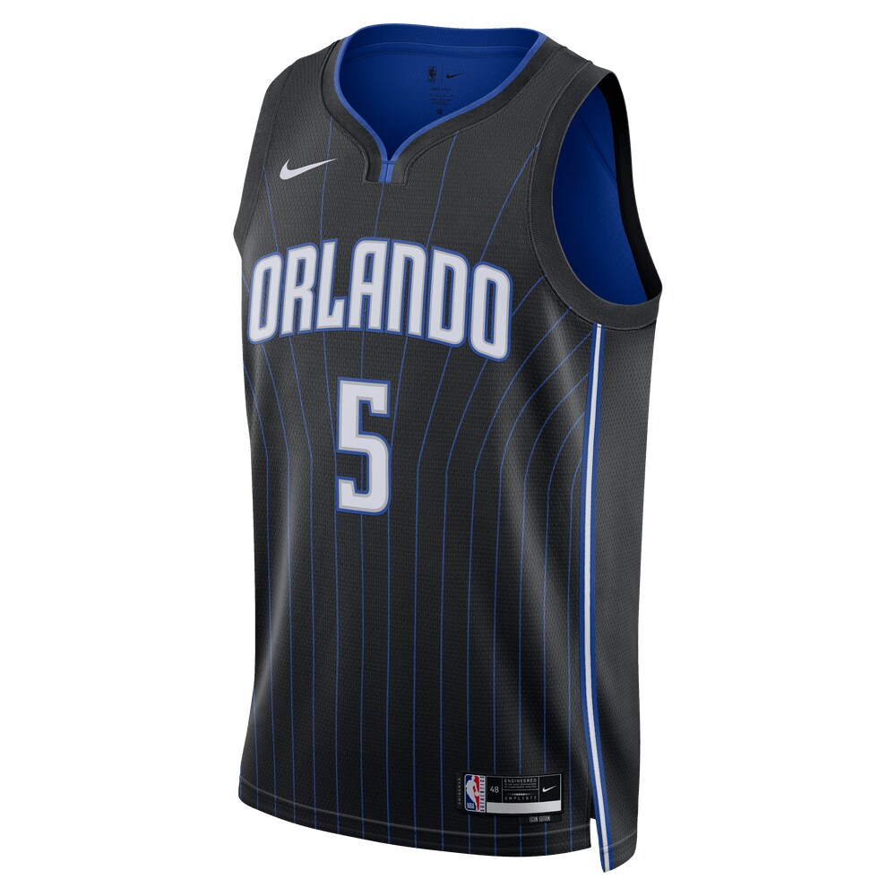 Paolo Banchero Orlando Magic Unisex 2022 Draft First Round Pick Swingman Jersey - Icon Edition - Black cheap jerseys for sale - CheapJerseys.Shop