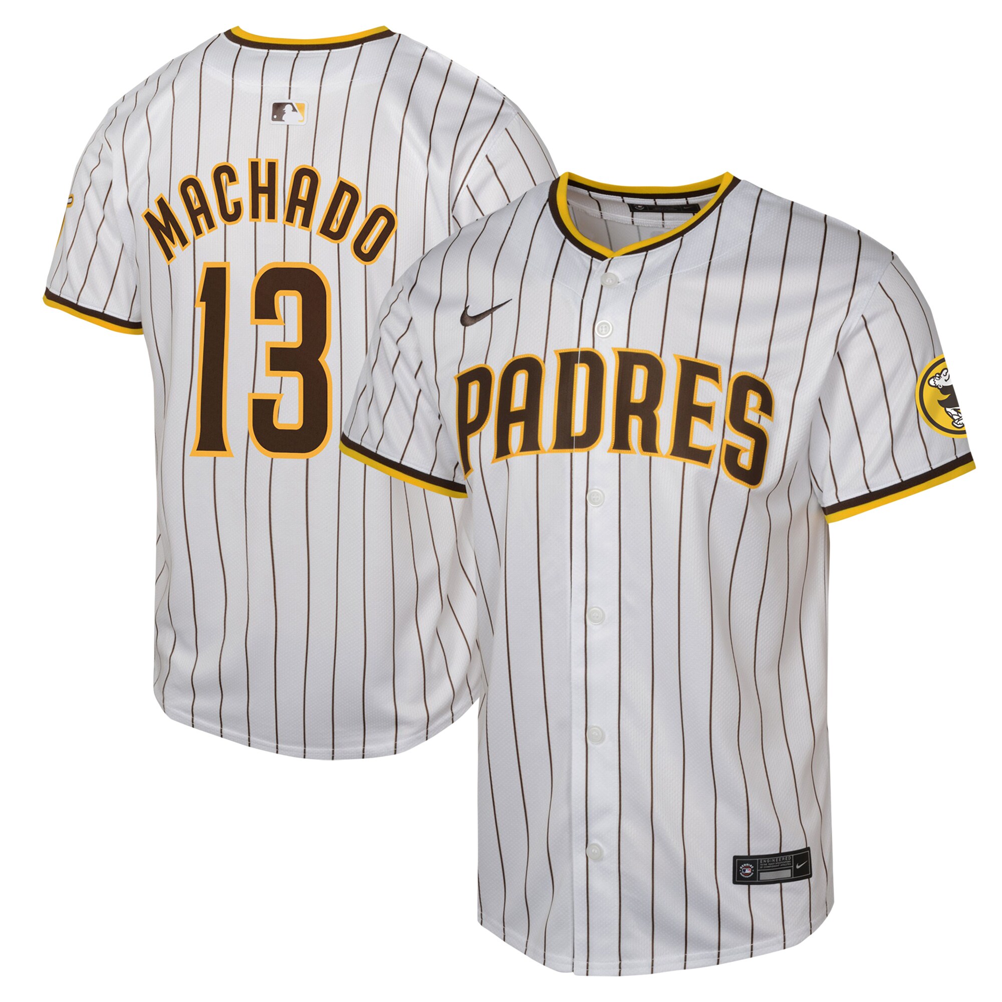 Manny Machado San Diego Padres Youth Home Limited Player Jersey - White cheap jerseys for sale - CheapJerseys.Shop