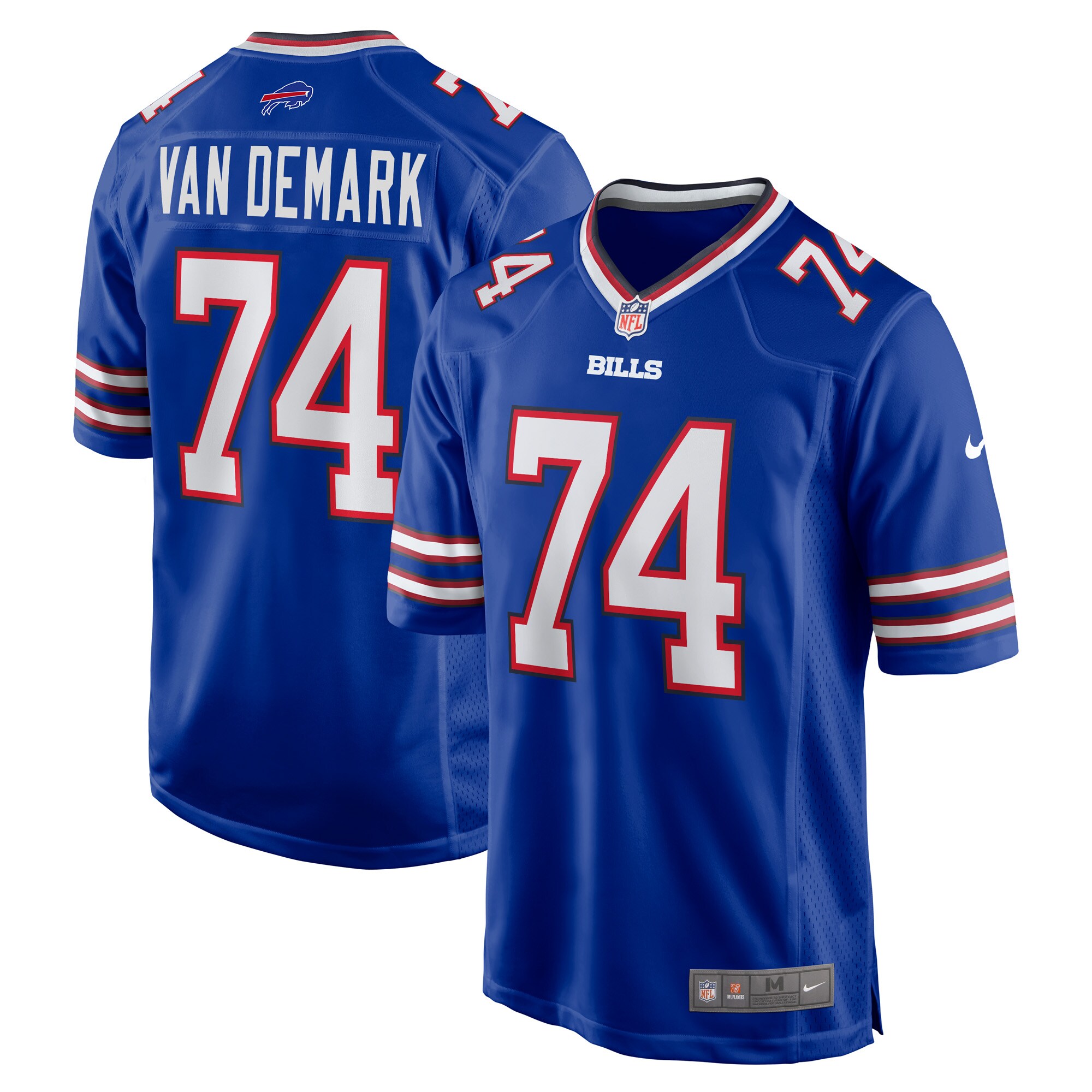 Ryan Van Demark Buffalo Bills Game Player Jersey - Royal cheap jerseys for sale - CheapJerseys.Shop