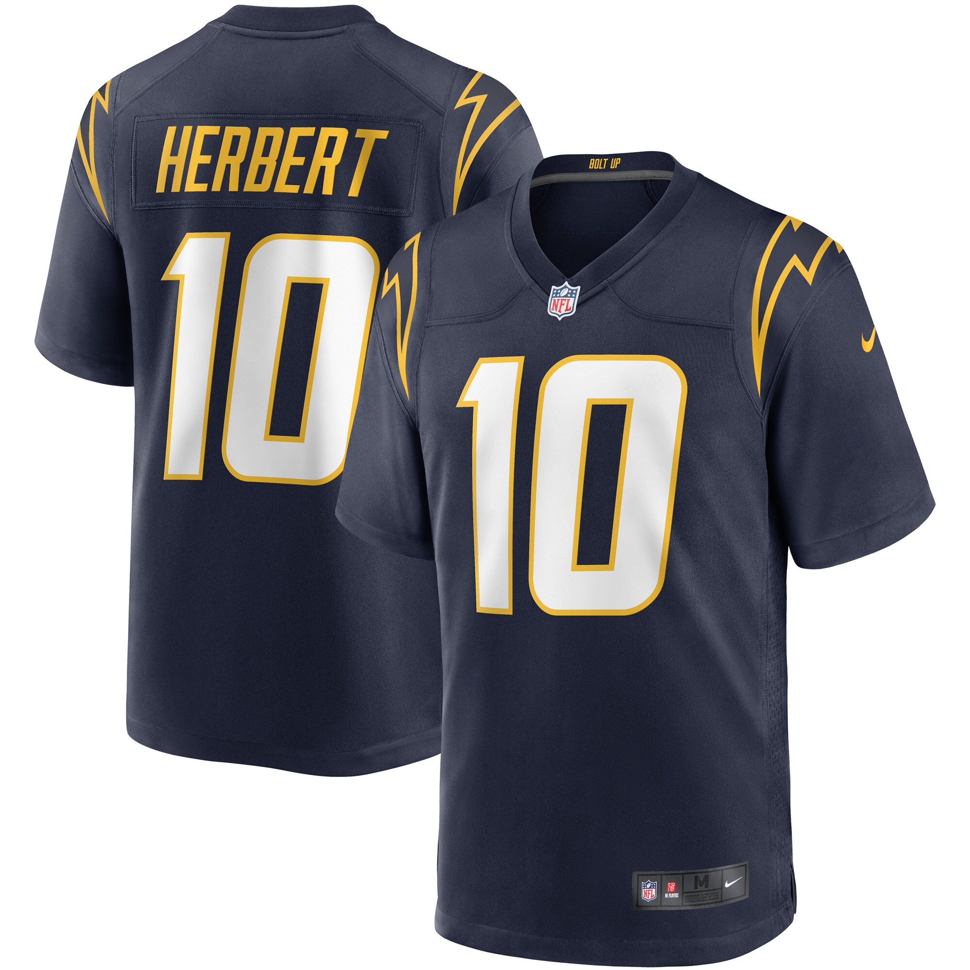 Justin Herbert Los Angeles Chargers Game Jersey - Navy cheap jerseys for sale - CheapJerseys.Shop