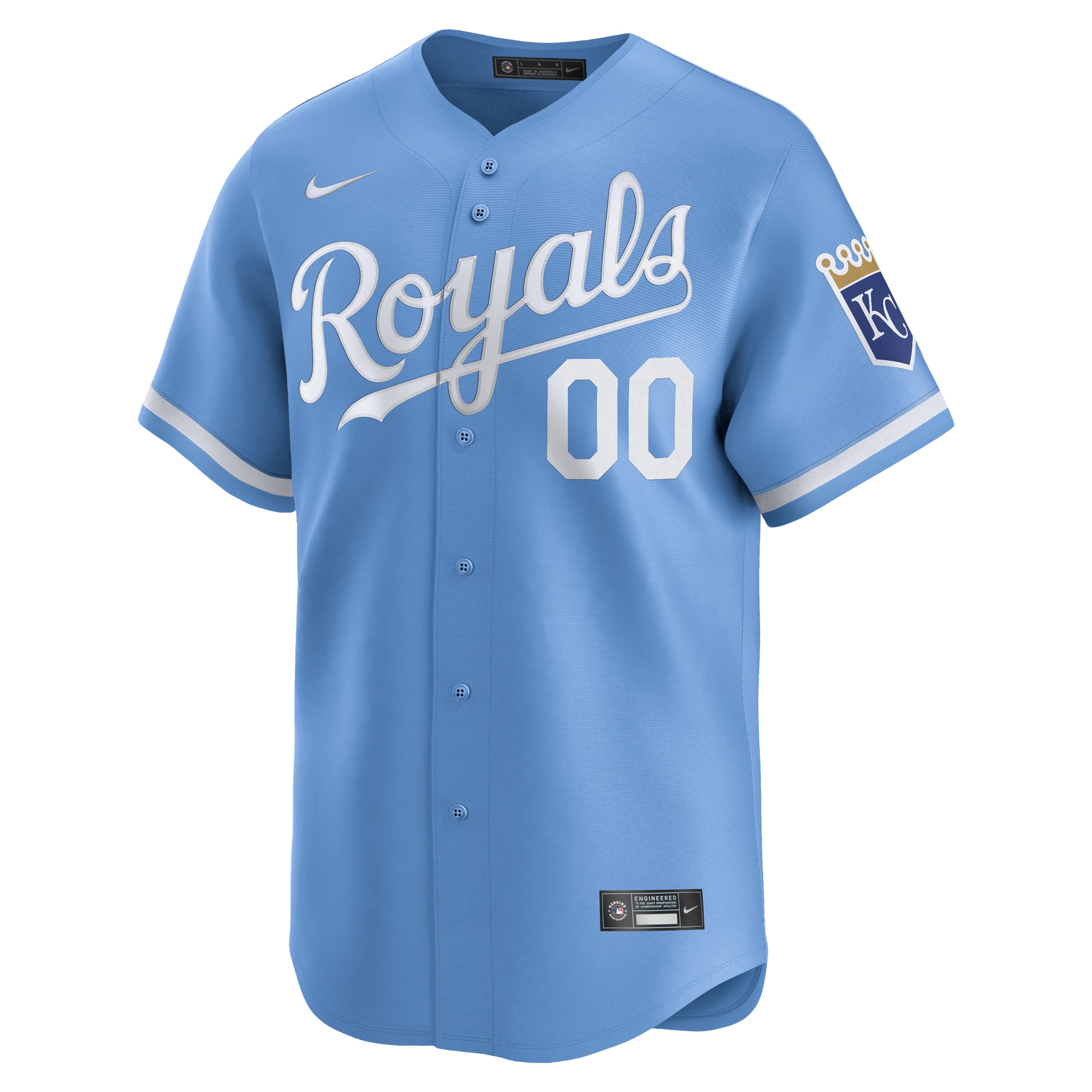Kansas City Royals Alternate Limited Custom Jersey\u00c2\u00a0\u00e2\u20ac\u201c Light Blue cheap jerseys for sale - CheapJerseys.Shop