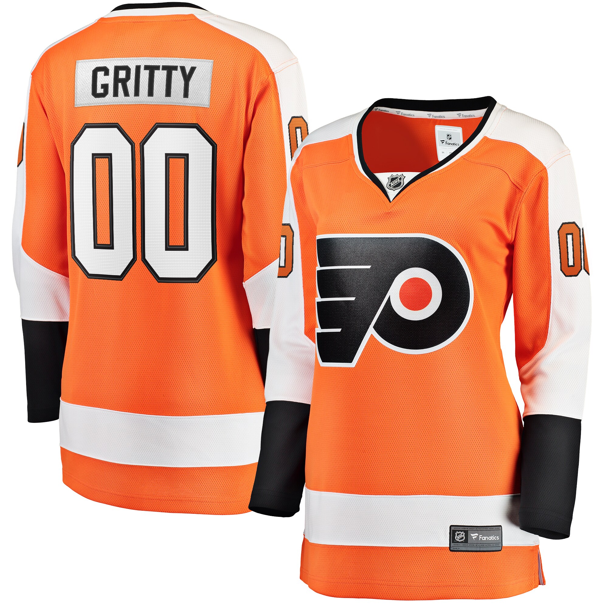 Gritty Philadelphia Flyers Women's Fanatics Breakaway Player Jersey - Orange cheap jerseys for sale - CheapJerseys.Shop