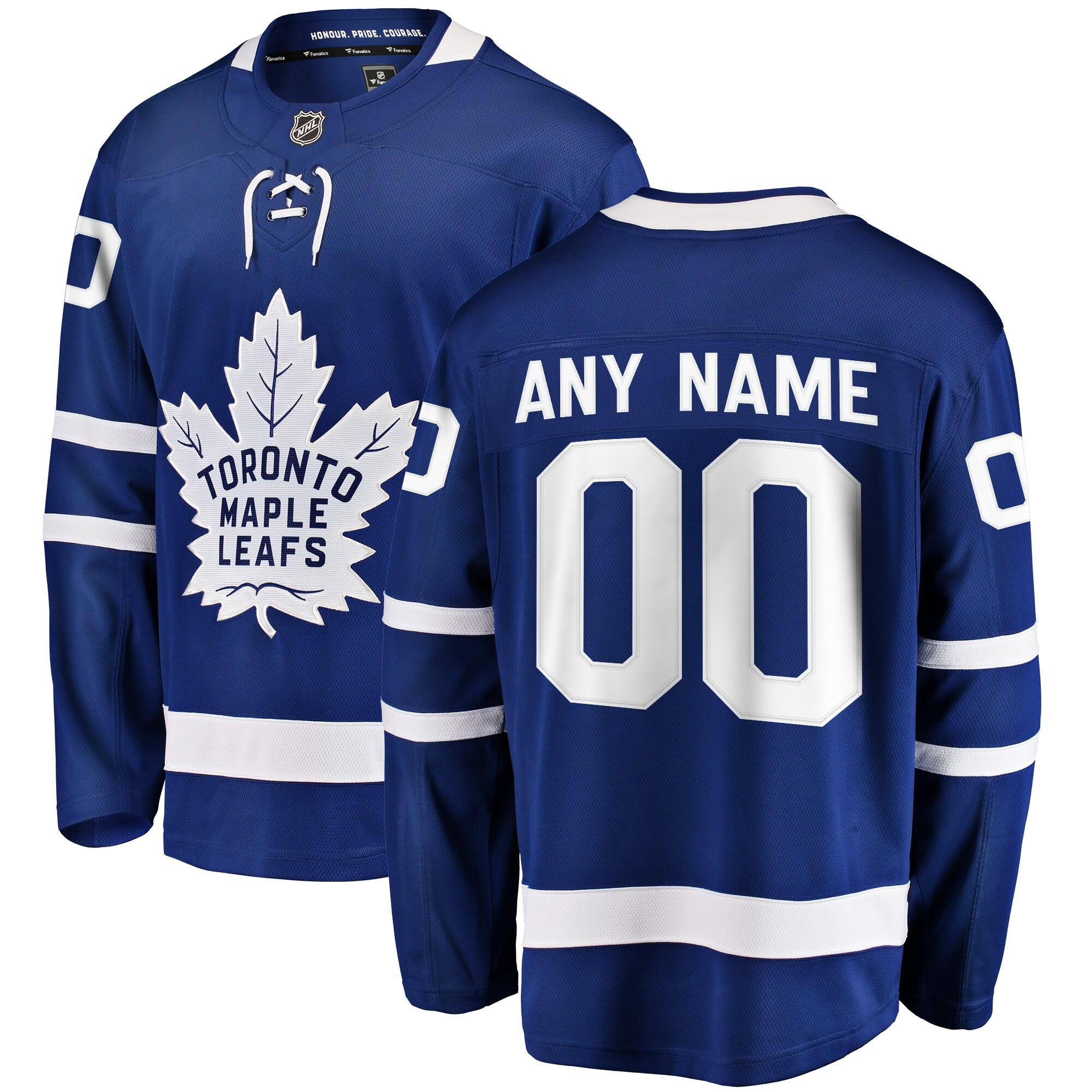 Toronto Maple Leafs Fanatics Home Breakaway Custom Jersey - Blue cheap jerseys for sale - CheapJerseys.Shop