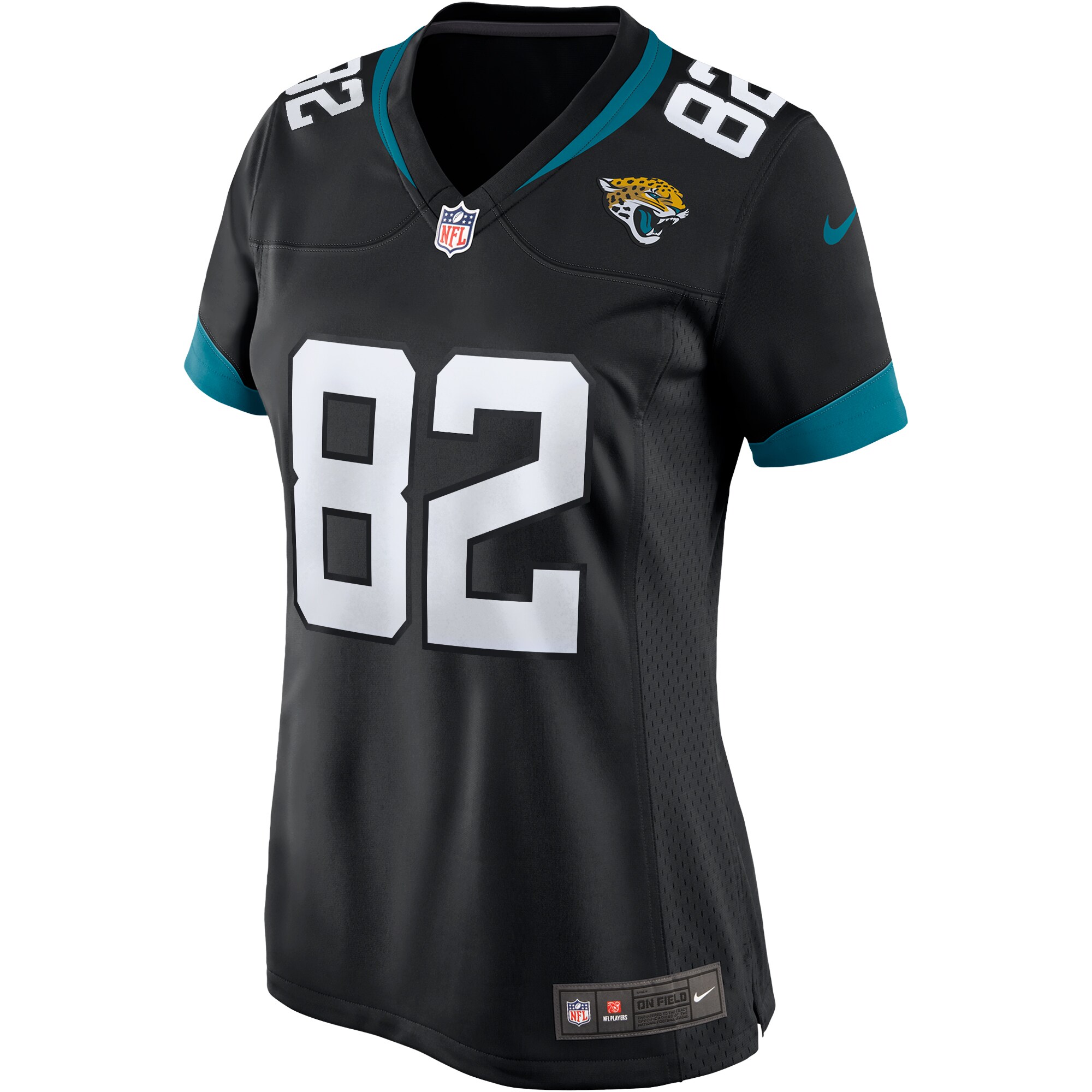 Jimmy Smith Jacksonville Jaguars Women's Game Retired Player Jersey - Black cheap jerseys for sale - CheapJerseys.Shop