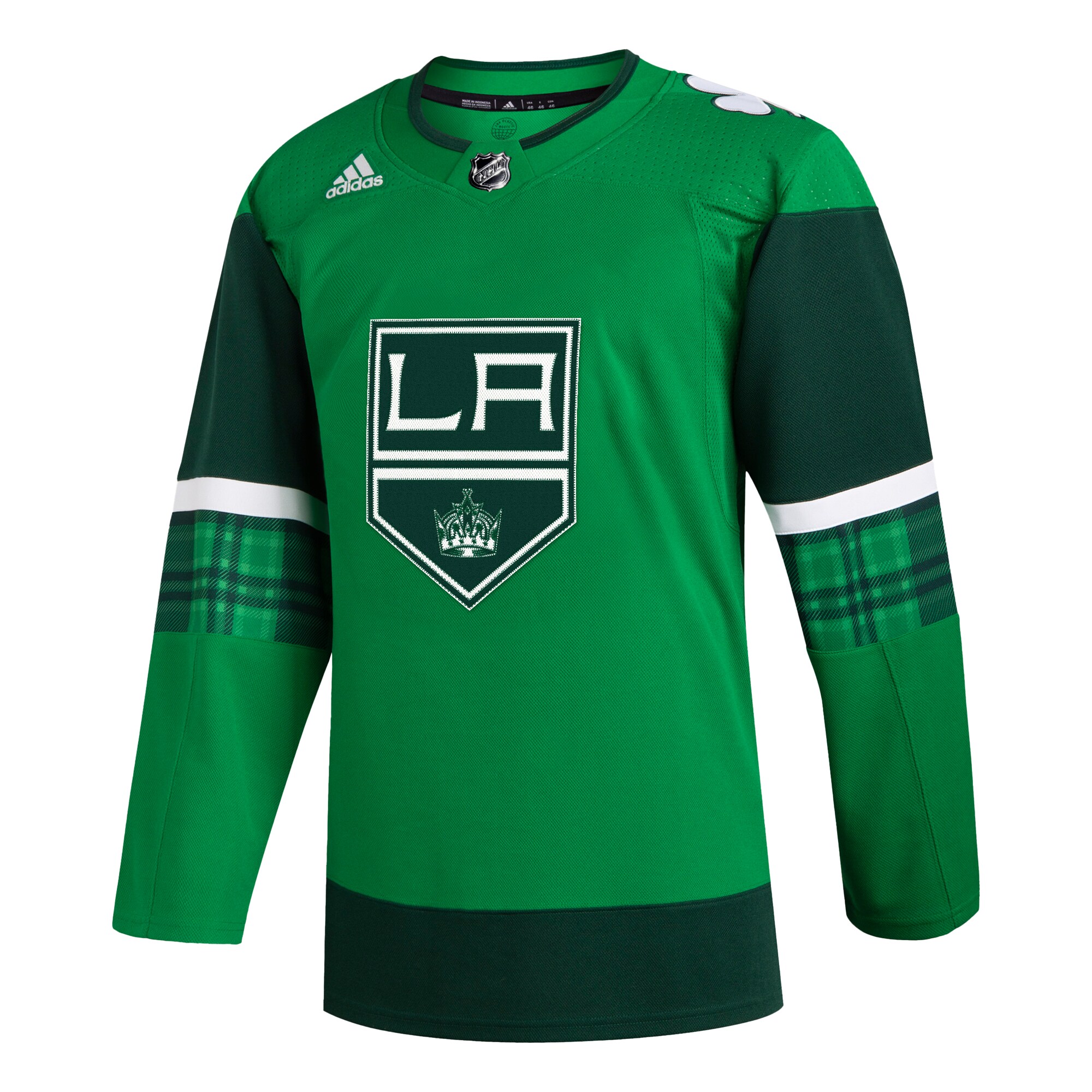 Los Angeles Kings 2023 St. Patrick's Day Primegreen Authentic Jersey - Kelly Green cheap jerseys for sale - CheapJerseys.Shop