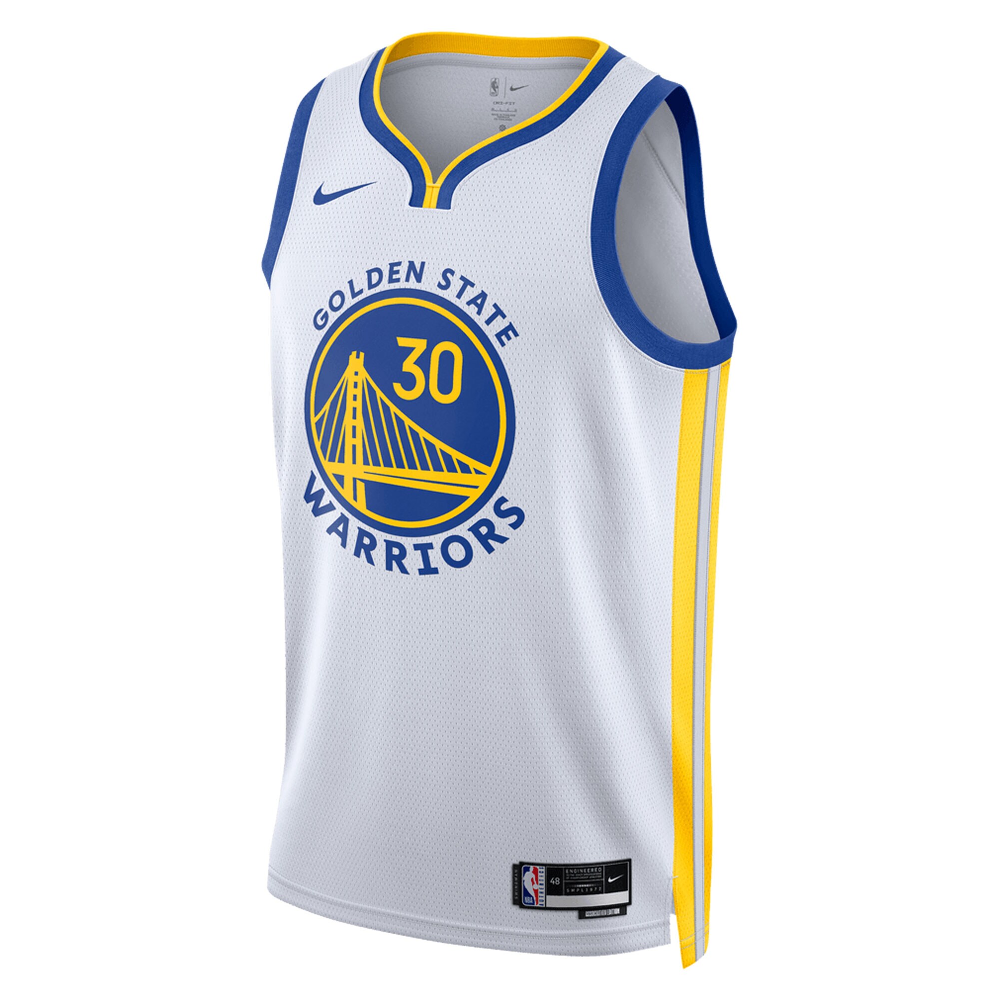 Stephen Curry Golden State Warriors Unisex Swingman Jersey - Association Edition - White cheap jerseys for sale - CheapJerseys.Shop