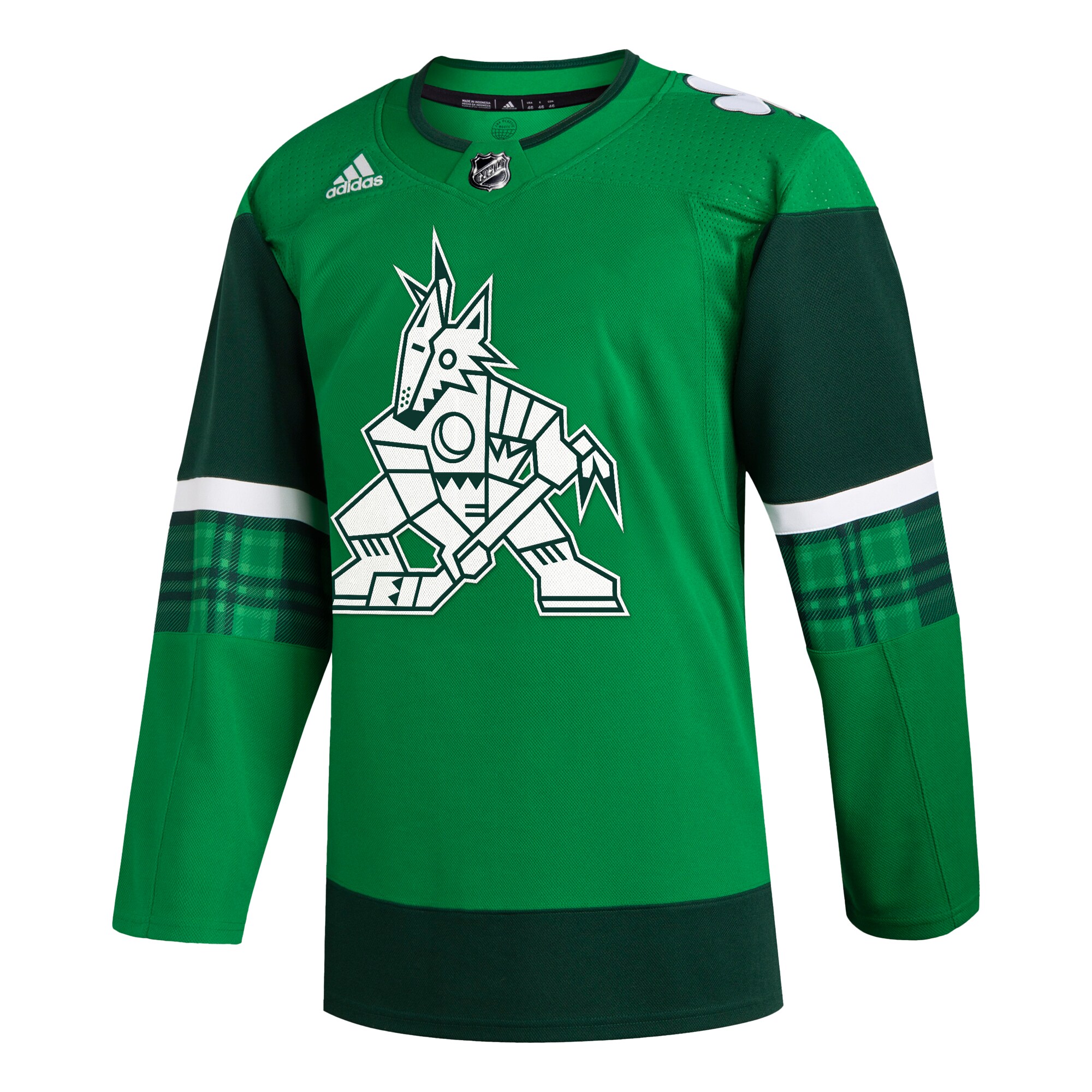 Arizona Coyotes 2023 St. Patrick's Day Primegreen Authentic Jersey - Kelly Green cheap jerseys for sale - CheapJerseys.Shop