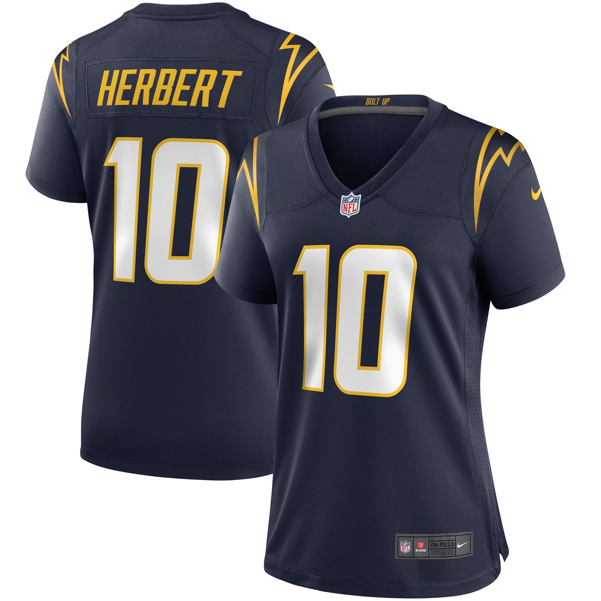 Justin Herbert Los Angeles Chargers Women's Game Jersey - Navy cheap jerseys for sale - CheapJerseys.Shop