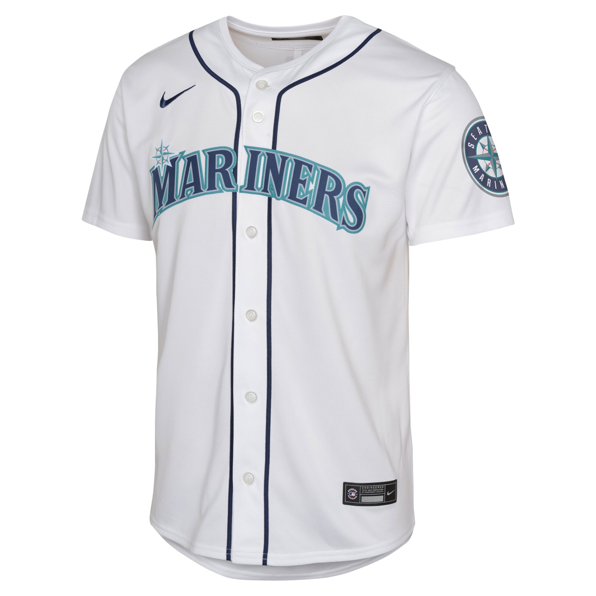 Julio Rodr\u00c3\u00adguez Seattle Mariners Youth Home Limited Player Jersey - White cheap jerseys for sale - CheapJerseys.Shop