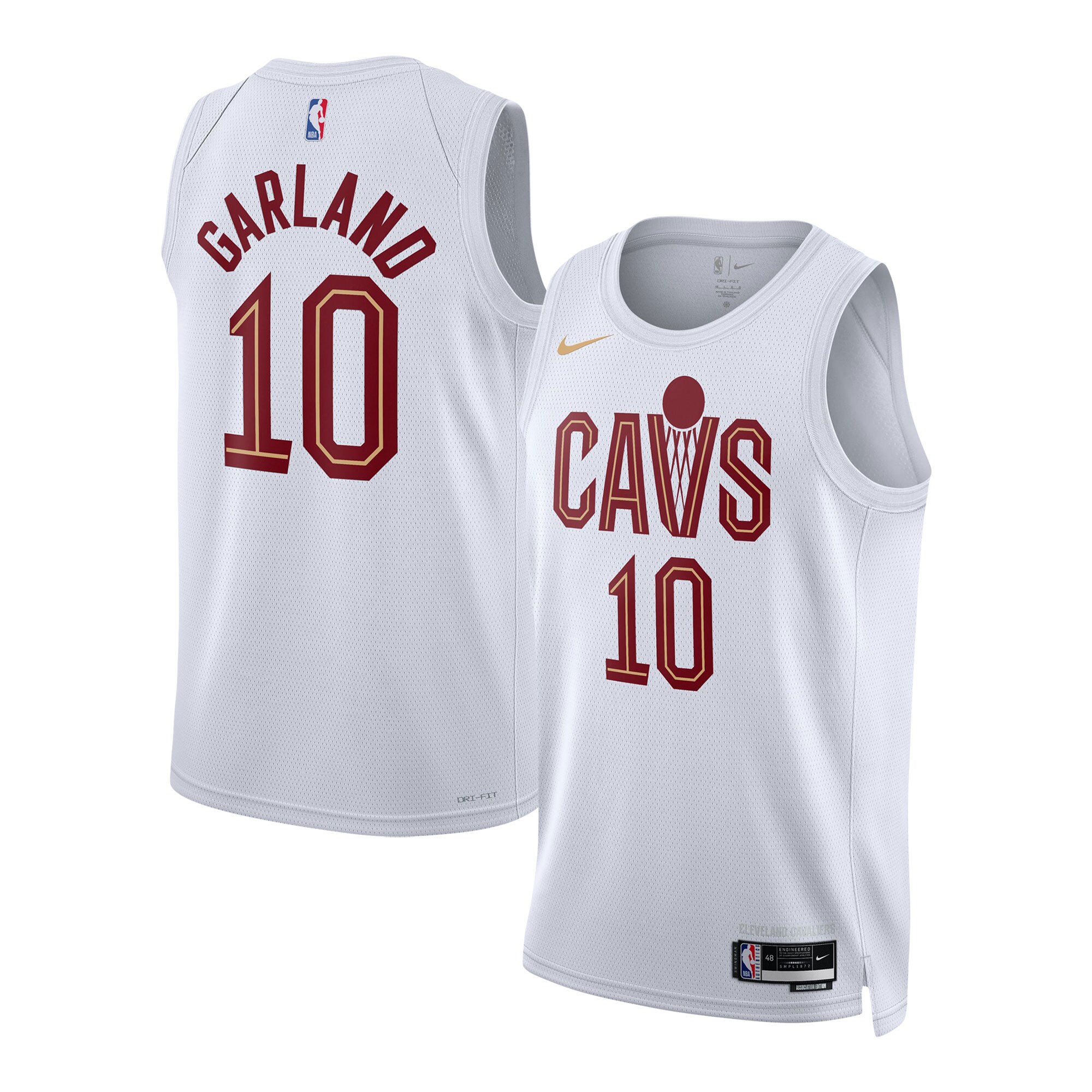 Darius Garland Cleveland Cavaliers Unisex Swingman Jersey - Association Edition - White cheap jerseys for sale - CheapJerseys.Shop
