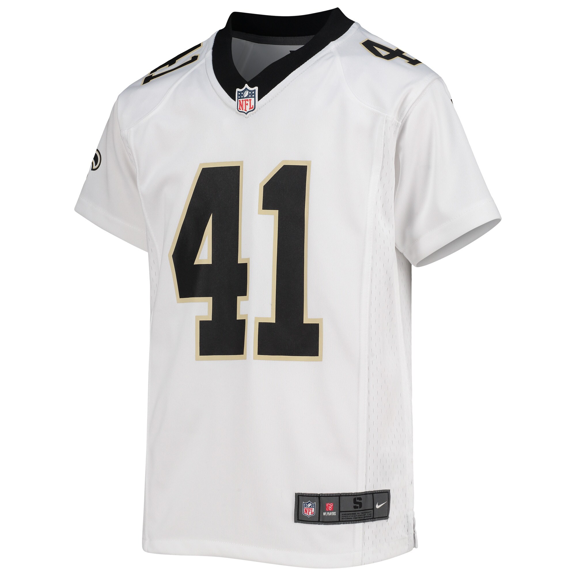 Alvin Kamara New Orleans Saints Youth Game Jersey - White cheap jerseys for sale - CheapJerseys.Shop