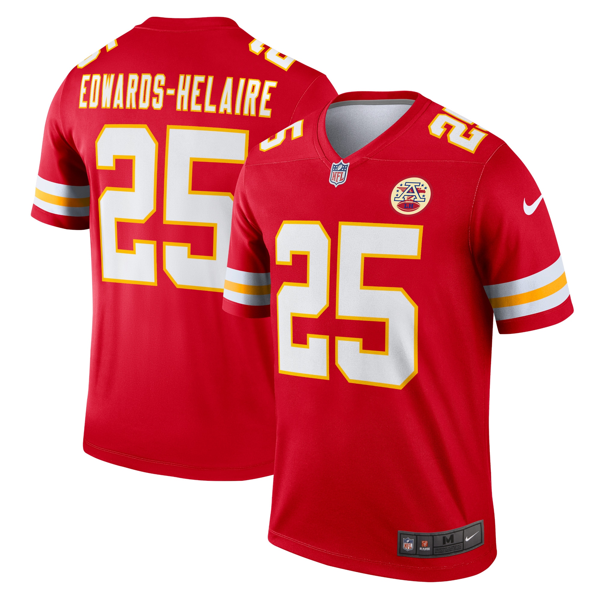 Clyde Edwards-Helaire Kansas City Chiefs Legend Jersey - Red cheap jerseys for sale - CheapJerseys.Shop