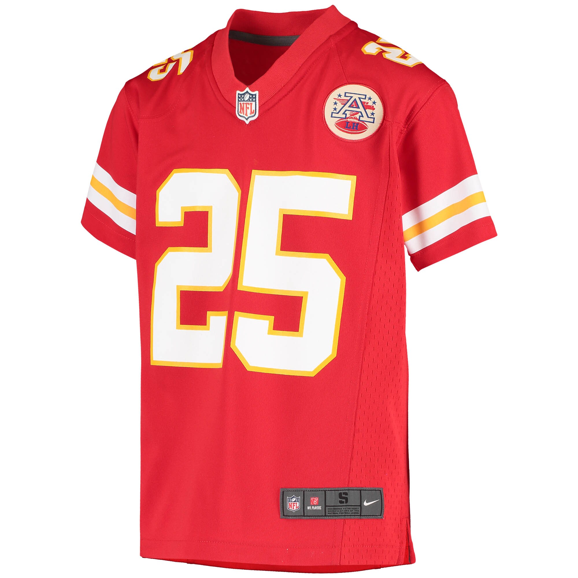 Clyde Edwards-Helaire Kansas City Chiefs Youth Game Jersey - Red cheap jerseys for sale - CheapJerseys.Shop