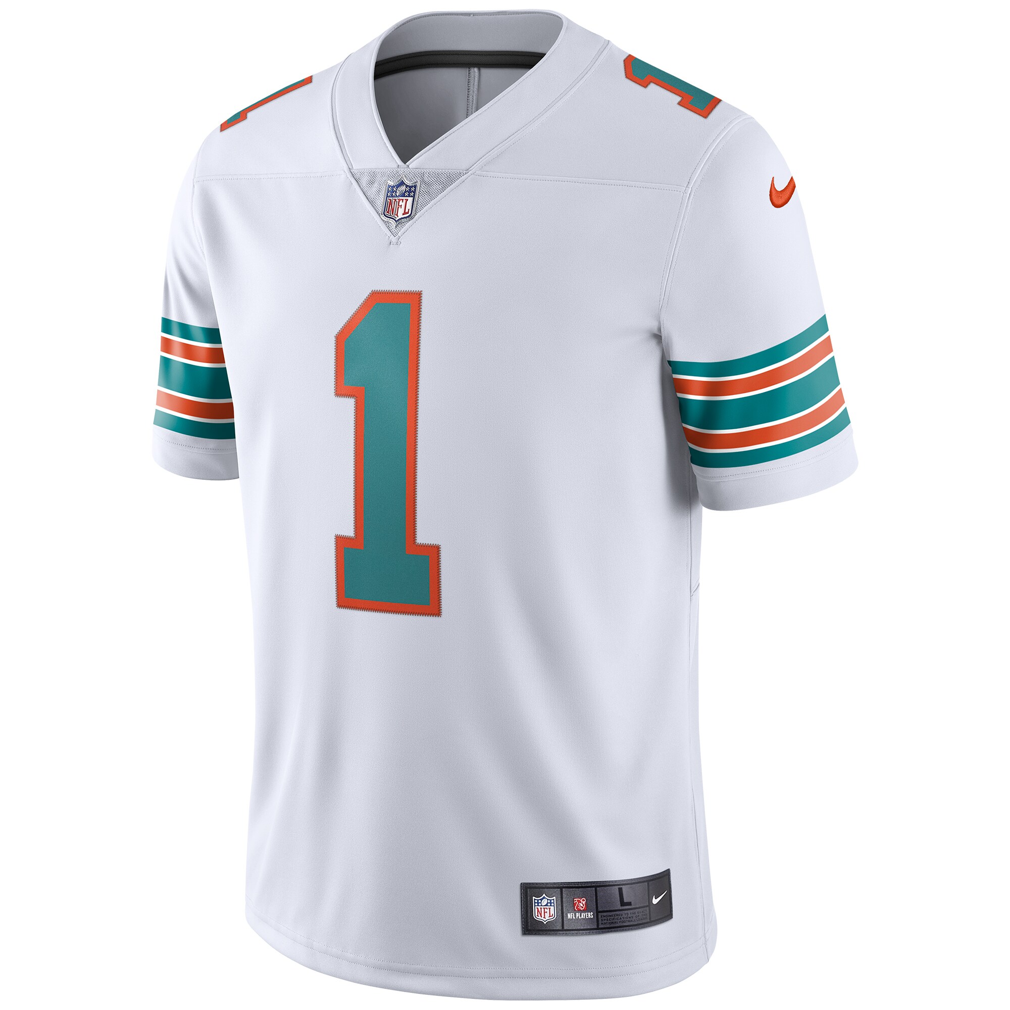 Tua Tagovailoa Miami Dolphins 2nd Alternate Vapor Limited Jersey - White cheap jerseys for sale - CheapJerseys.Shop
