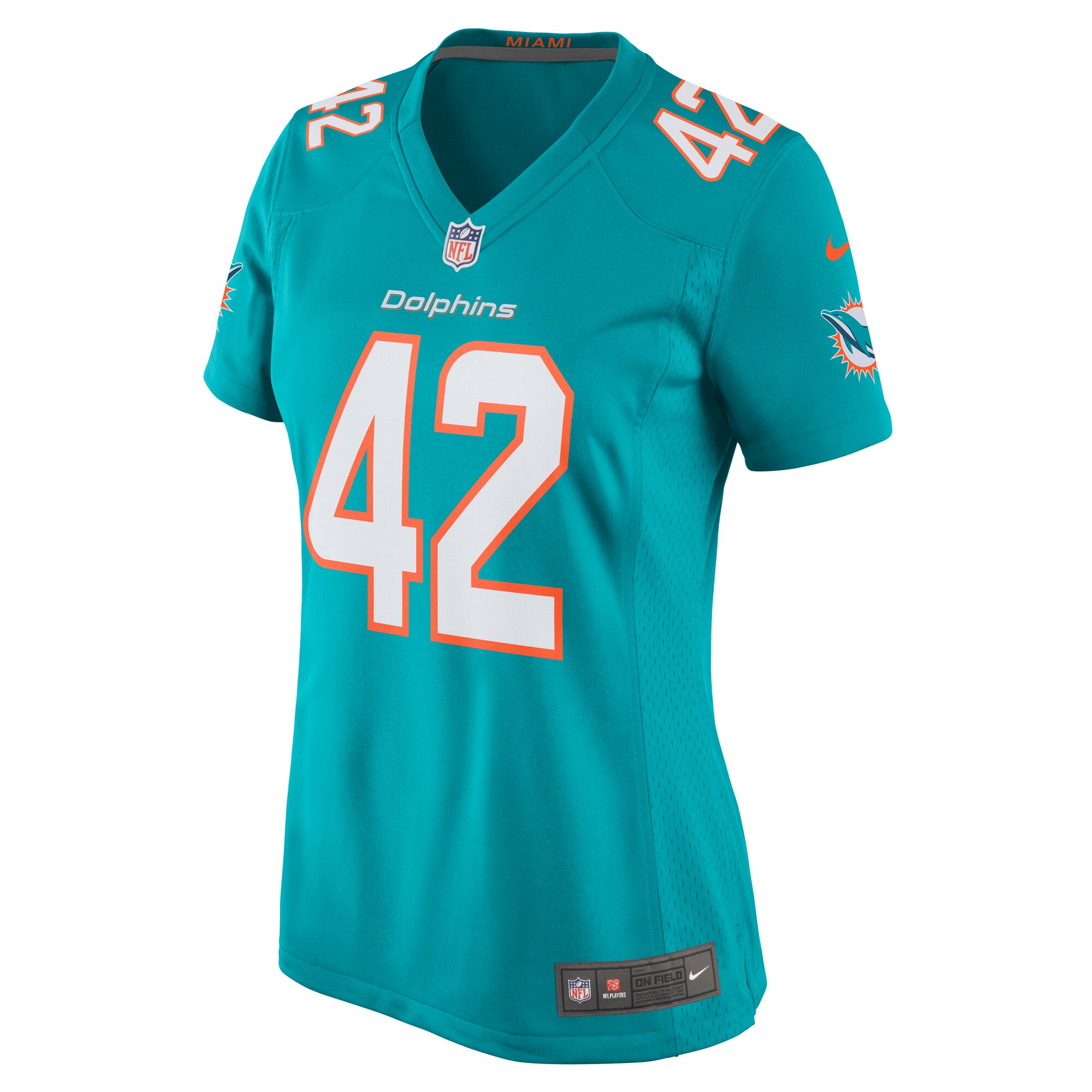 Alexander Johnson Miami Dolphins Women's Game Jersey - Aqua cheap jerseys for sale - CheapJerseys.Shop