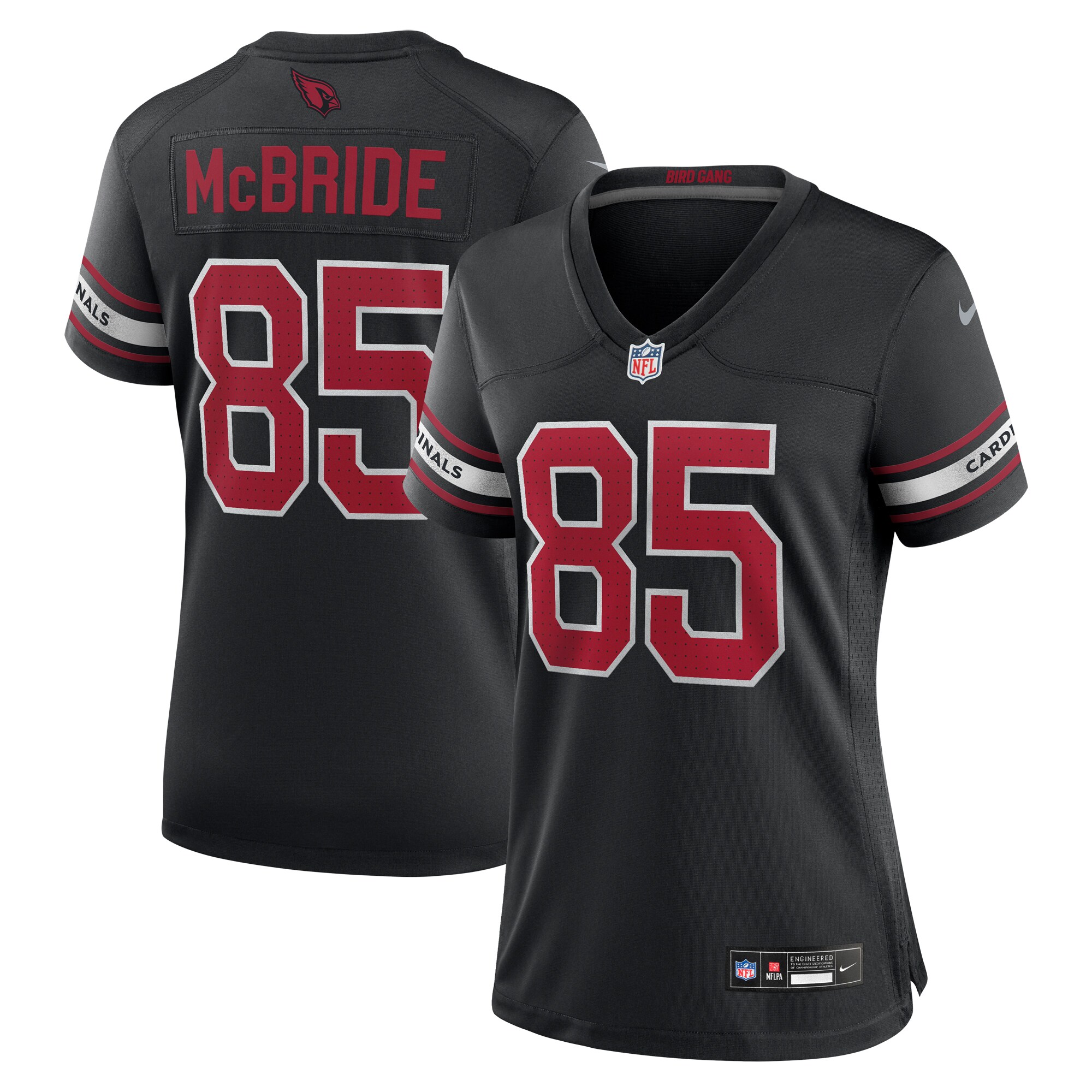 Trey McBride Arizona Cardinals Women's Alternate Game Jersey - Black cheap jerseys for sale - CheapJerseys.Shop