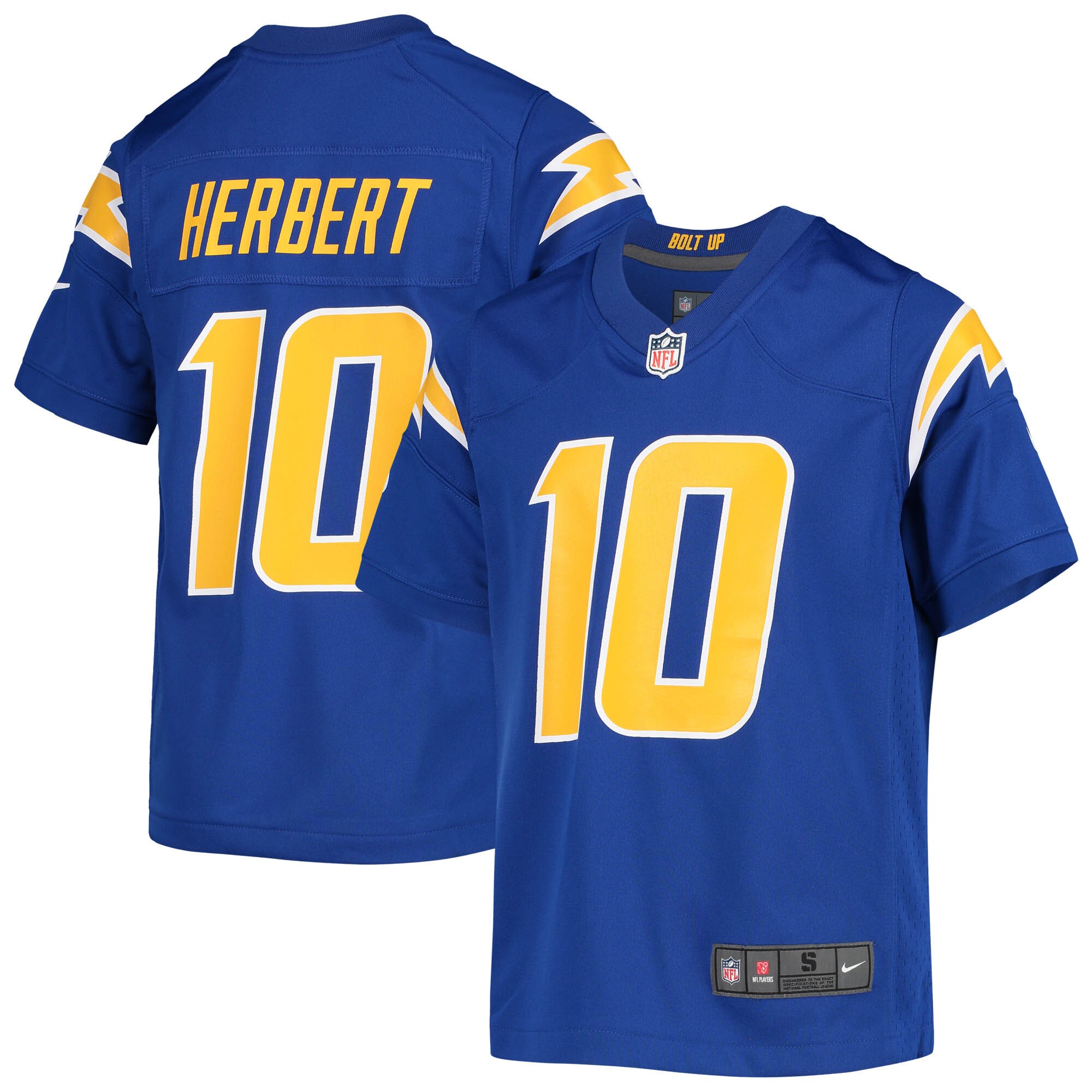 Justin Herbert Los Angeles Chargers Youth Game Jersey - Royal cheap jerseys for sale - CheapJerseys.Shop