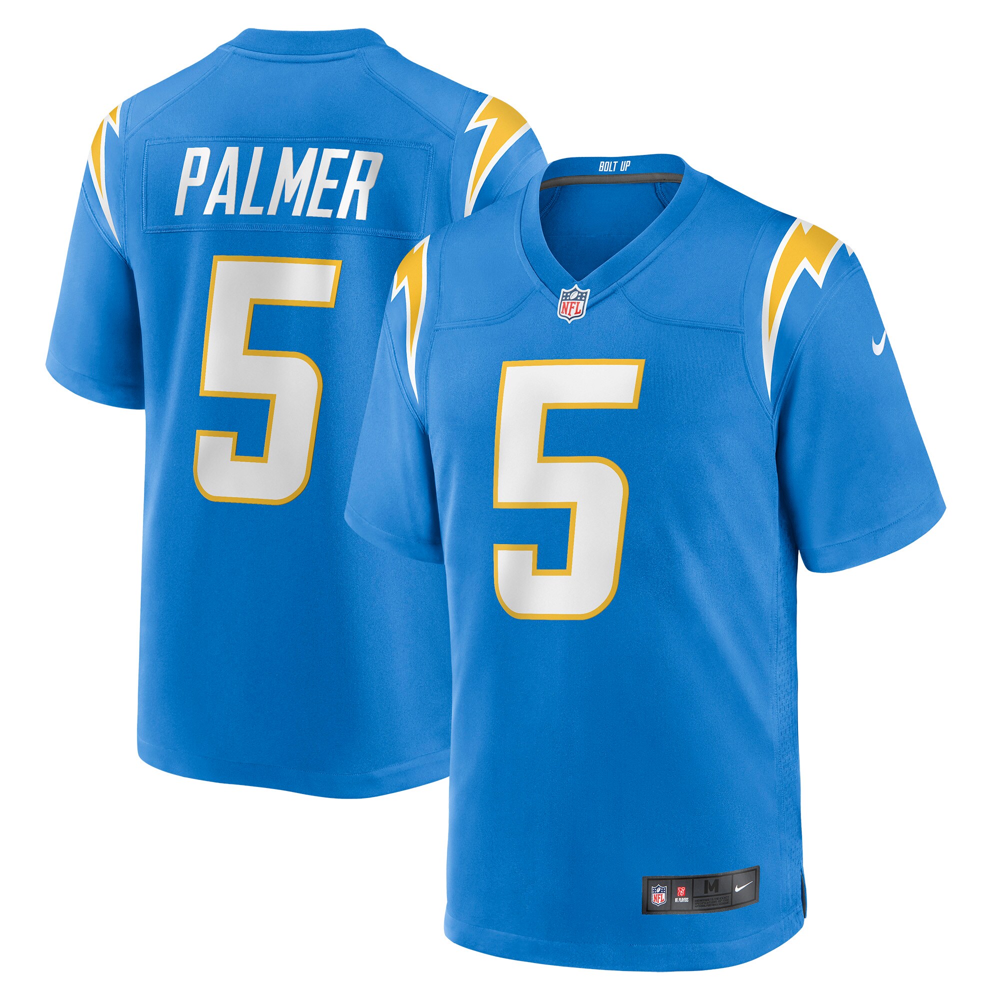 Joshua Palmer Los Angeles Chargers Game Player Jersey - Powder Blue cheap jerseys for sale - CheapJerseys.Shop