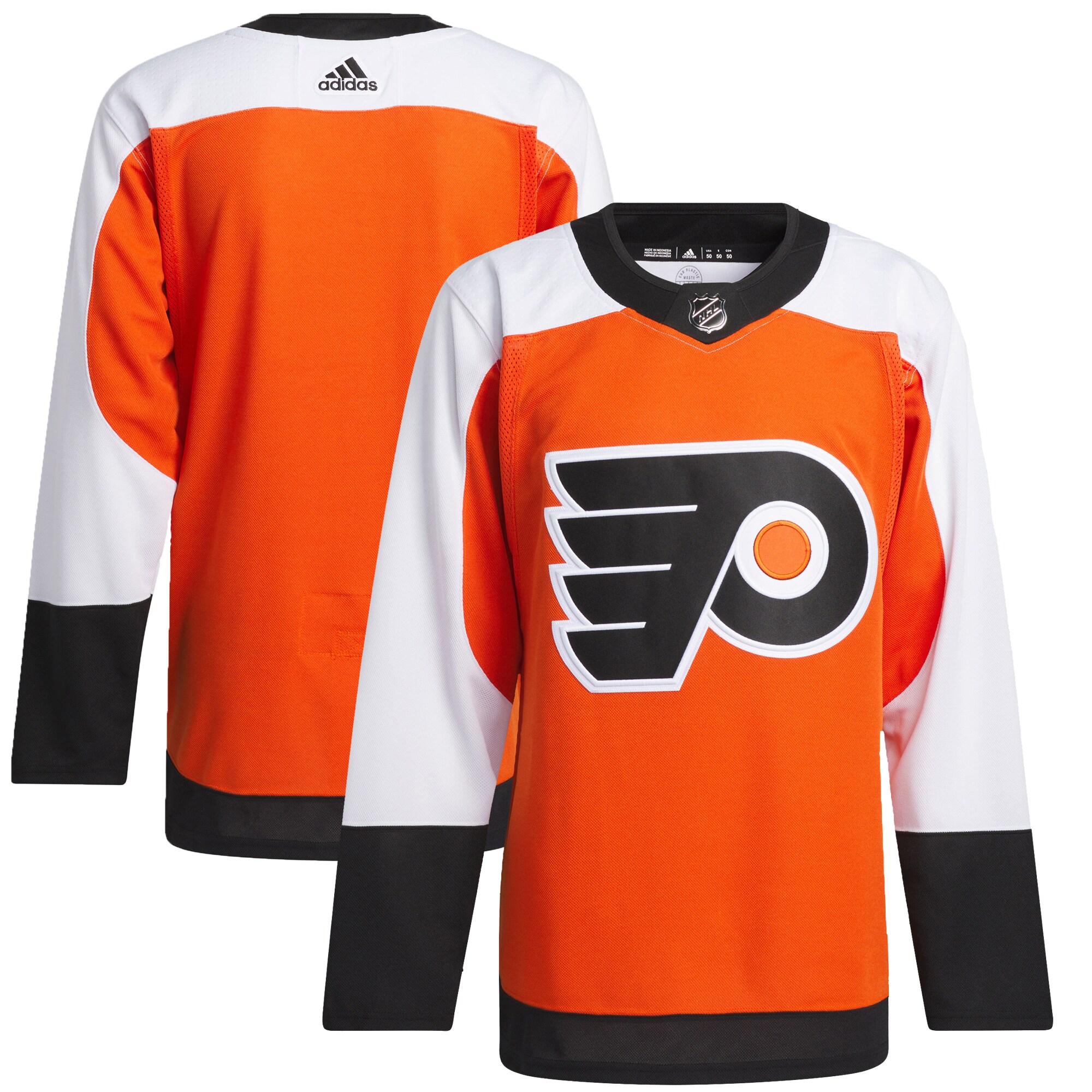 Philadelphia Flyers Home Primegreen Authentic Jersey - Burnt Orange cheap jerseys for sale - CheapJerseys.Shop
